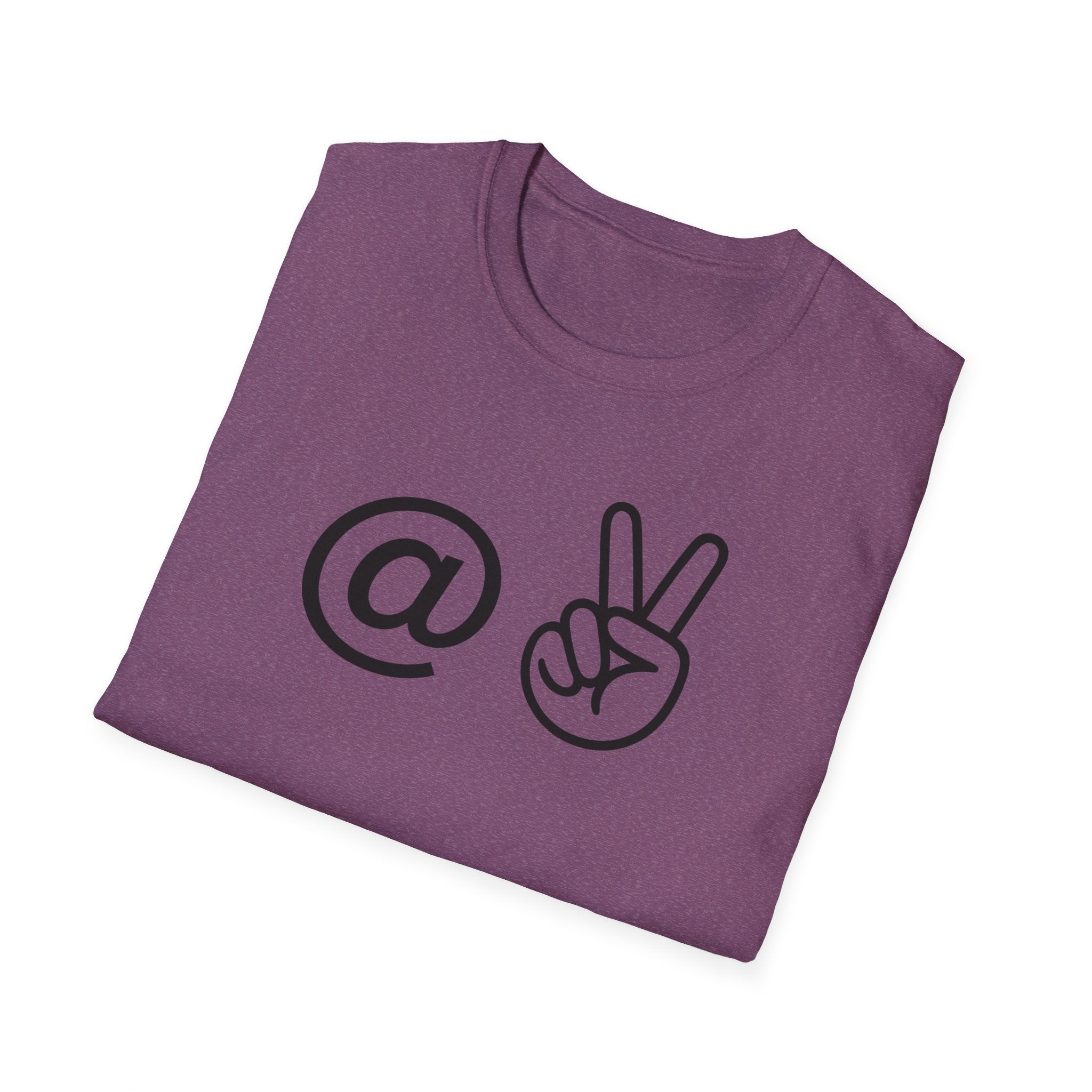 At Peace T-Shirt — Minimalist Graphic Tee