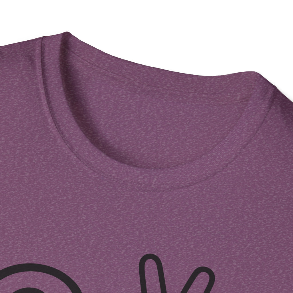 At Peace T-Shirt — Minimalist Graphic Tee