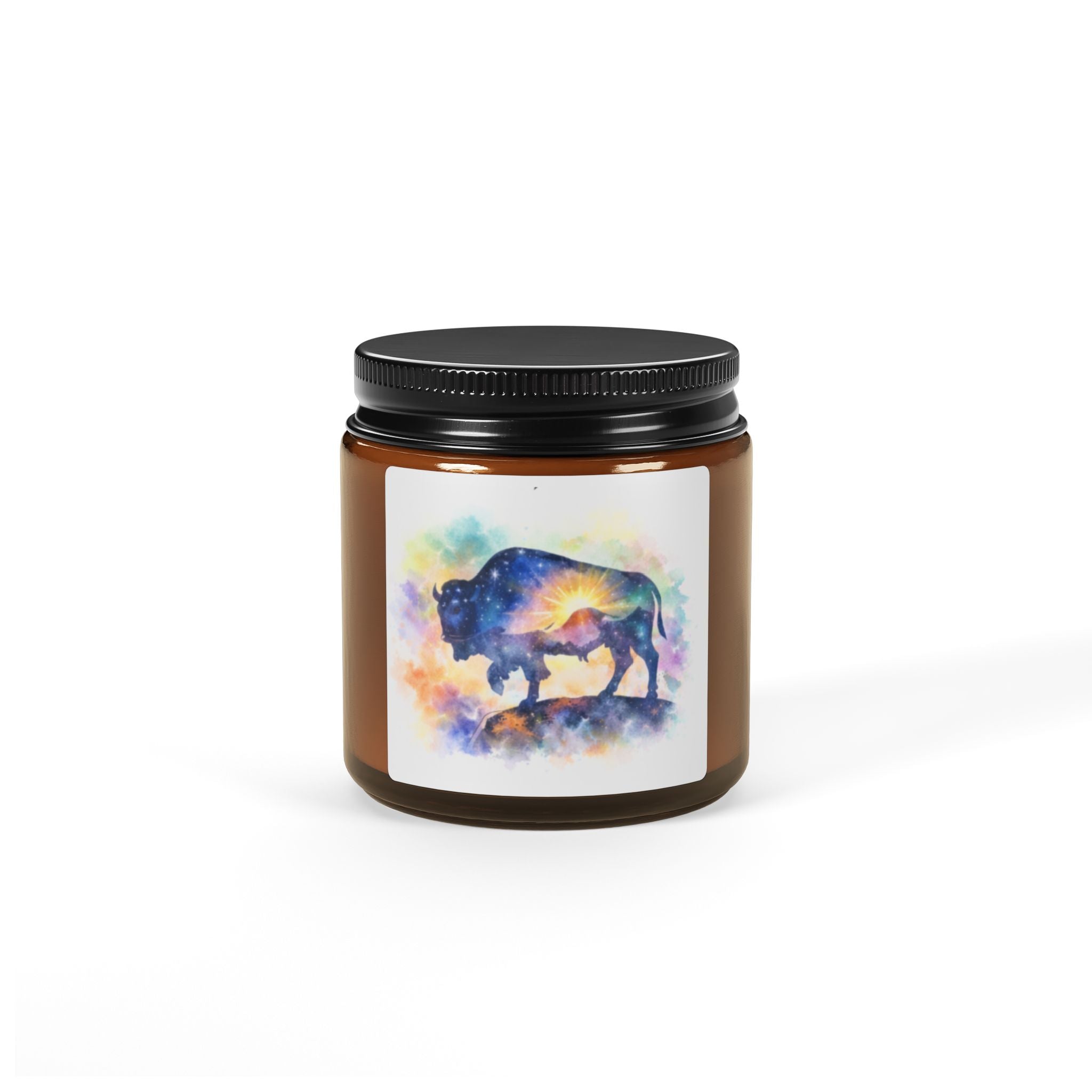 Cosmic Buffalo Candle | Amber Jar Soy Candle