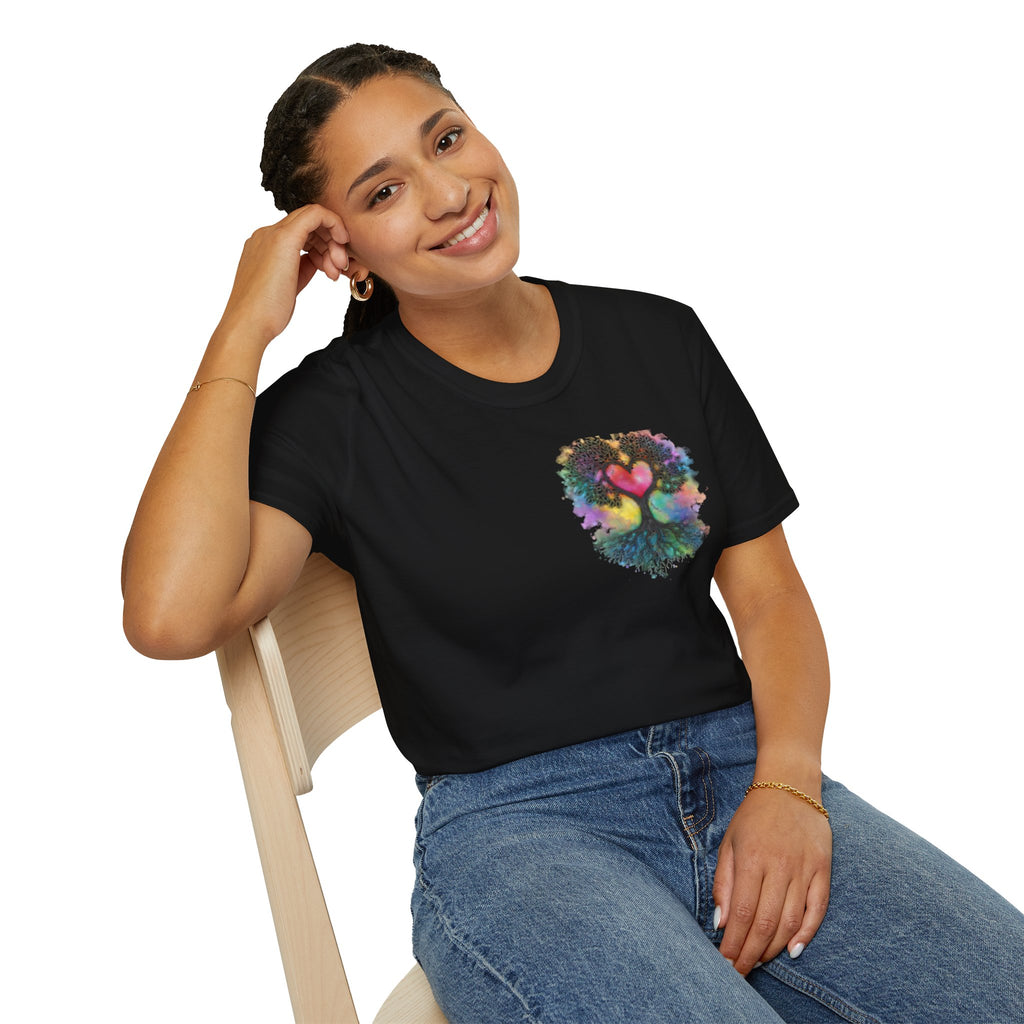 Rainbow Tree of Life Graphic T-Shirt