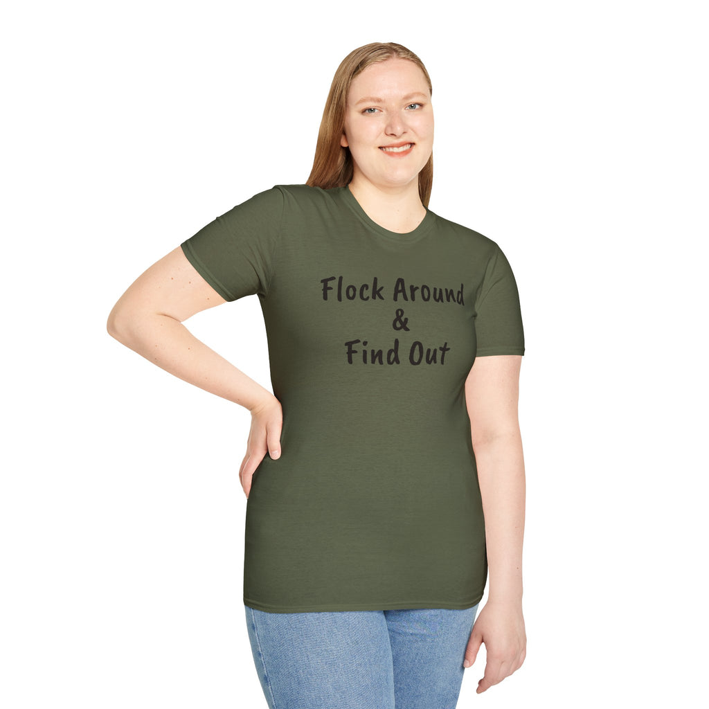 Copy of Flock Around and Find Out — Distressed Embroidered Dad Hat