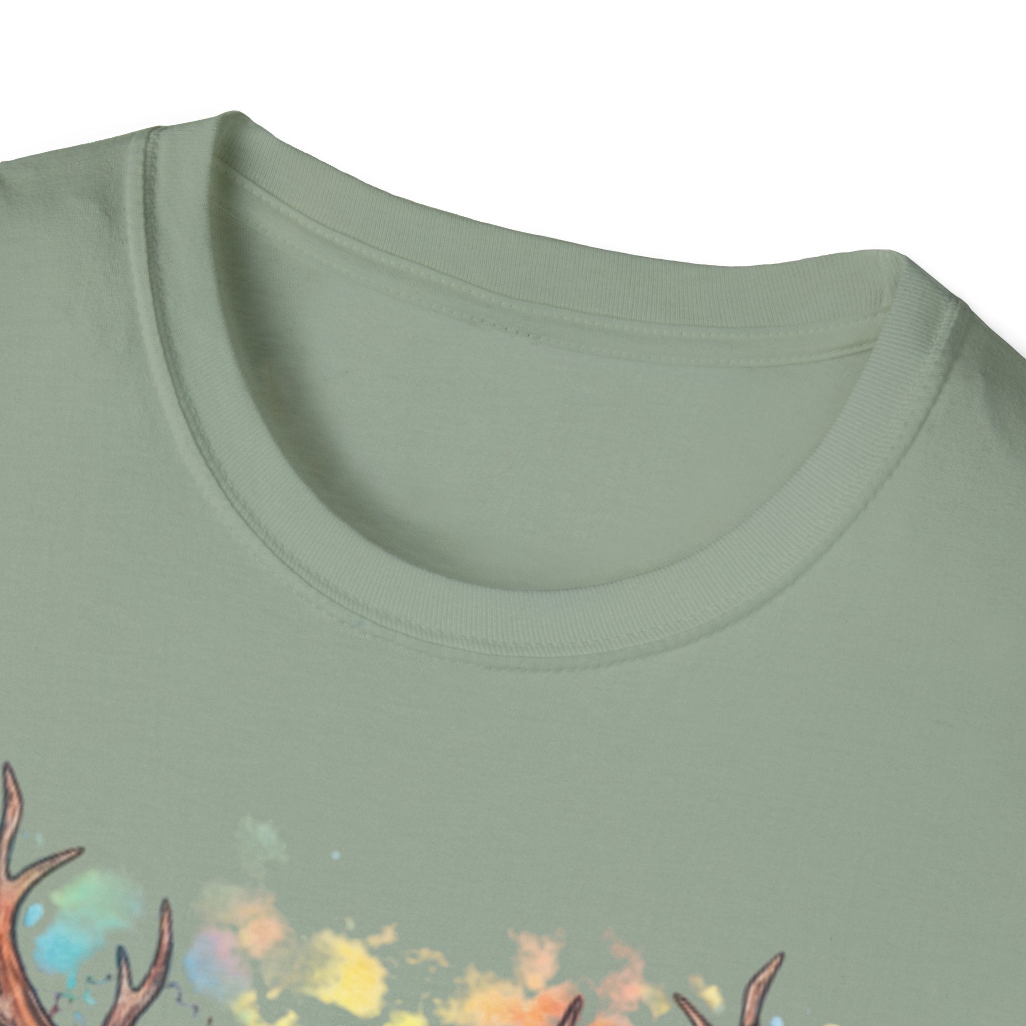 Boho Antler Dreamcatcher Watercolor T-Shirt