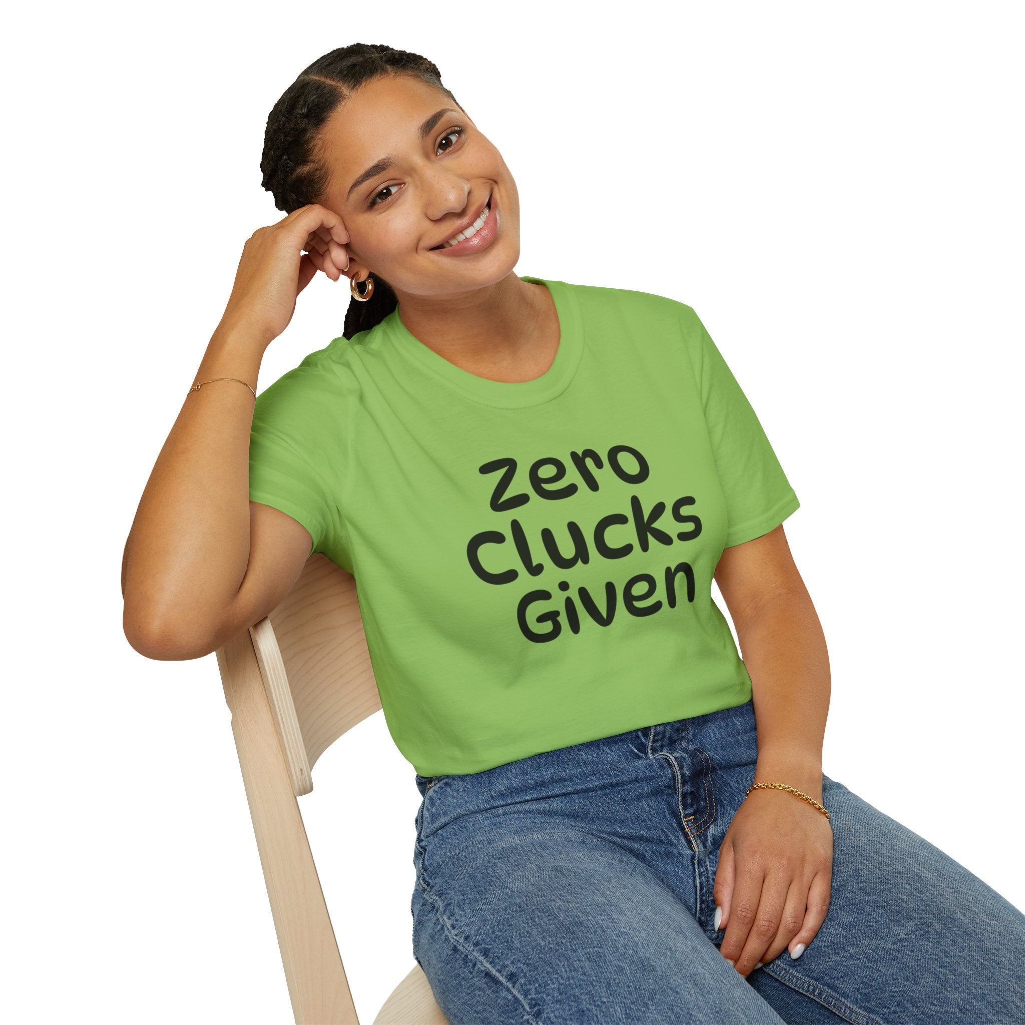 Zero Clucks Given Tshirt