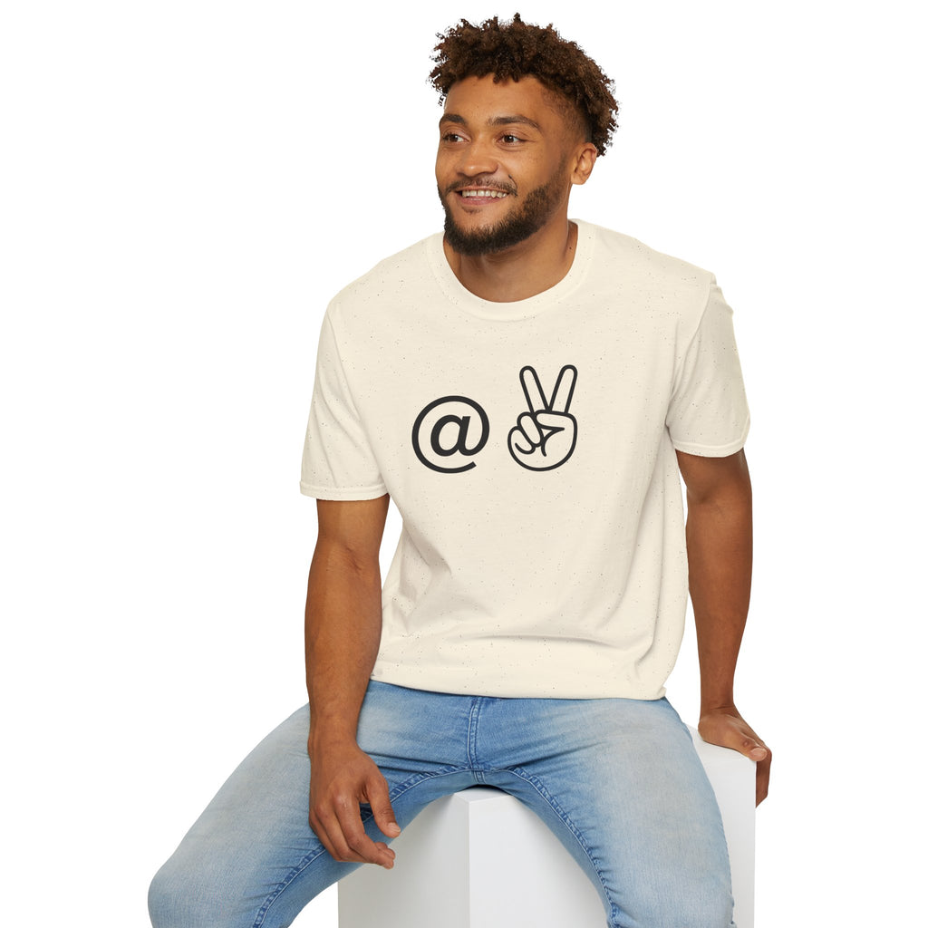 At Peace T-Shirt — Minimalist Graphic Tee