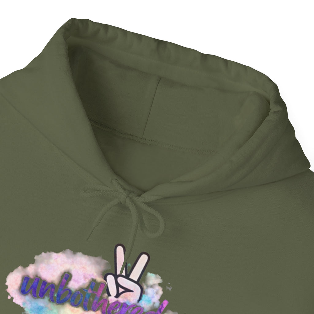 Unbothered Hoodie — Cozy Pullover Sweatshirt for Relaxed Vibes