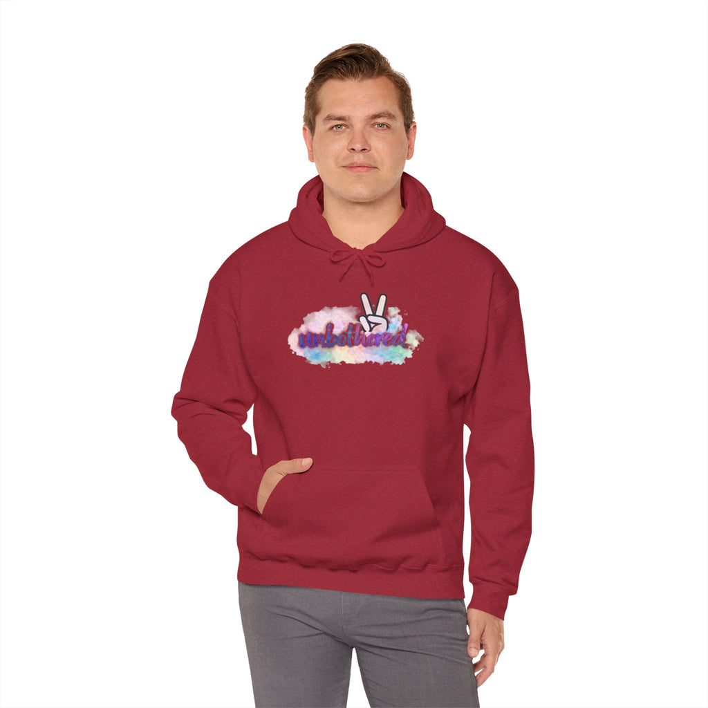 Unbothered Hoodie — Cozy Pullover Sweatshirt for Relaxed Vibes