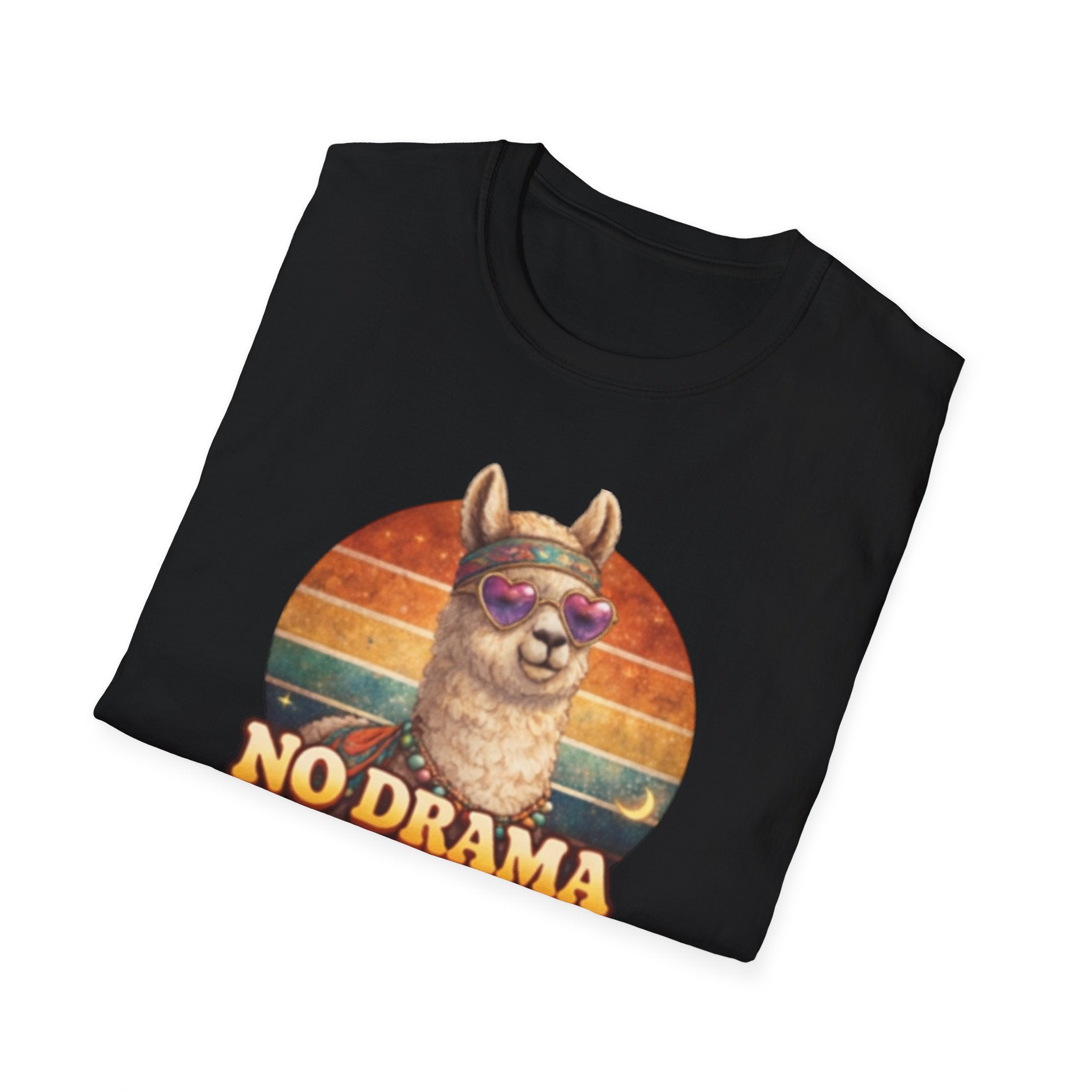 No Drama Llama Unisex Softstyle T-Shirt