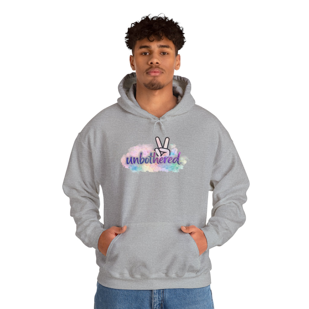 Unbothered Hoodie — Cozy Pullover Sweatshirt for Relaxed Vibes