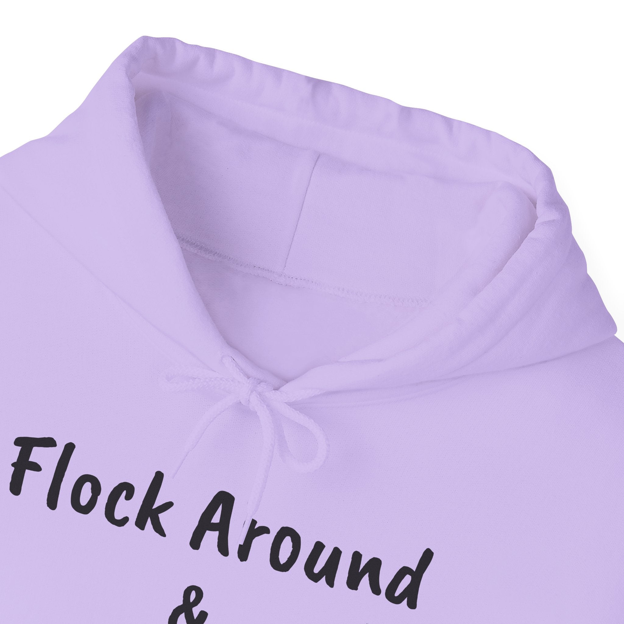 Flock Around & Find Out Hoodie | Funny Typography Pullover
