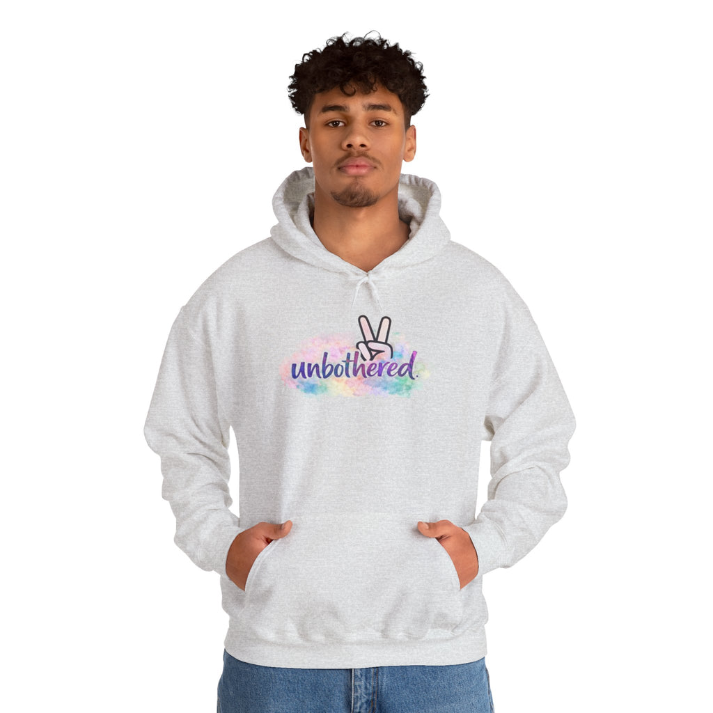 Unbothered Hoodie — Cozy Pullover Sweatshirt for Relaxed Vibes