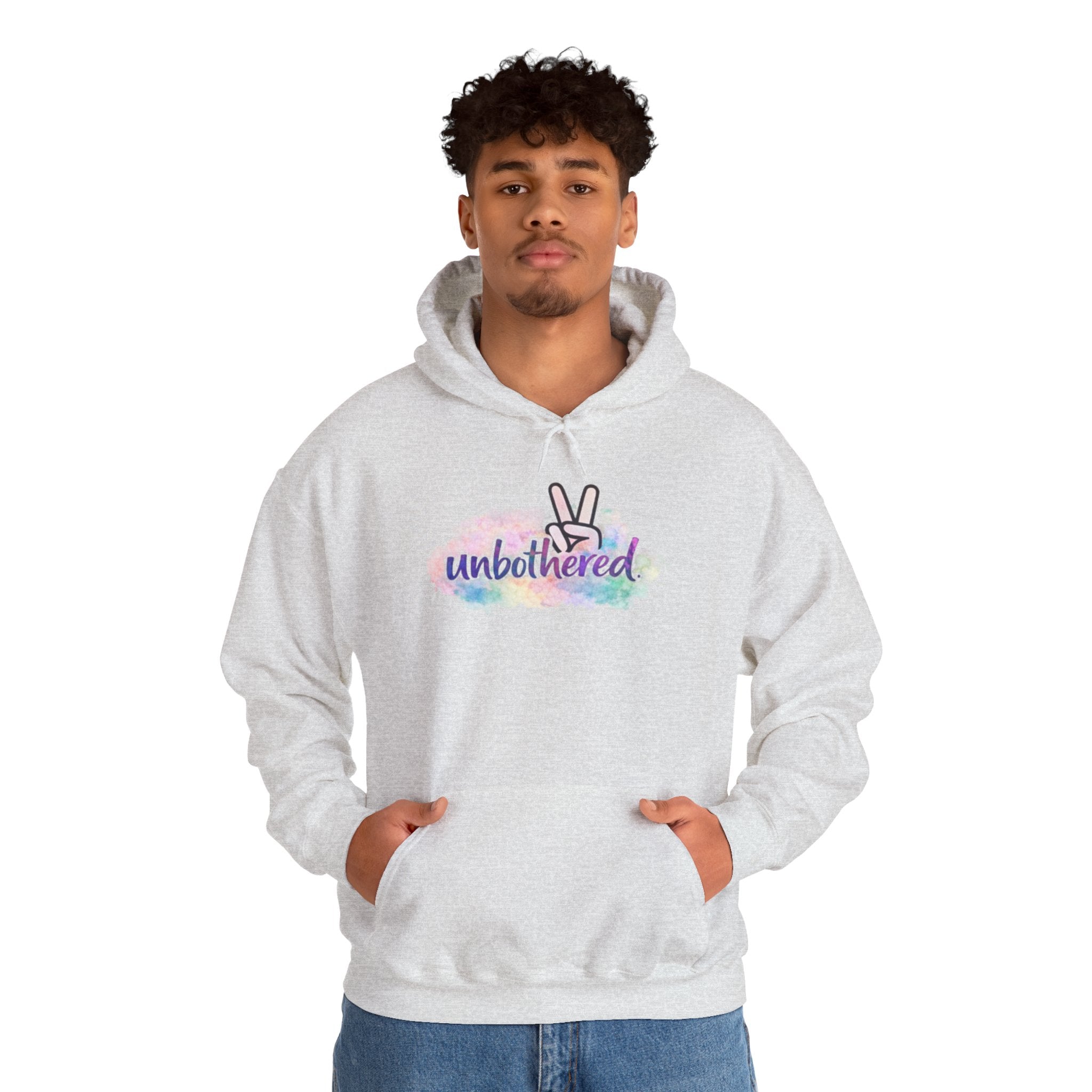 Unbothered Hoodie — Cozy Pullover Sweatshirt for Relaxed Vibes