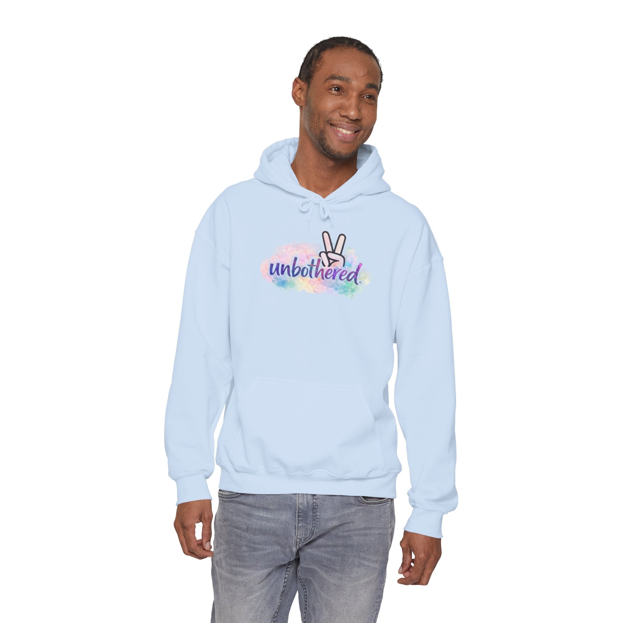 Unbothered Hoodie — Cozy Pullover Sweatshirt for Relaxed Vibes