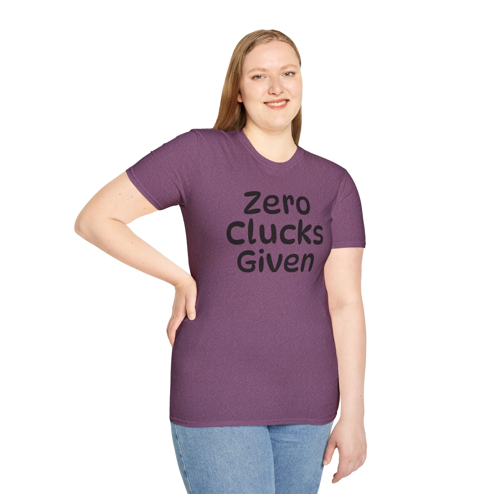 Zero Clucks Given Tshirt