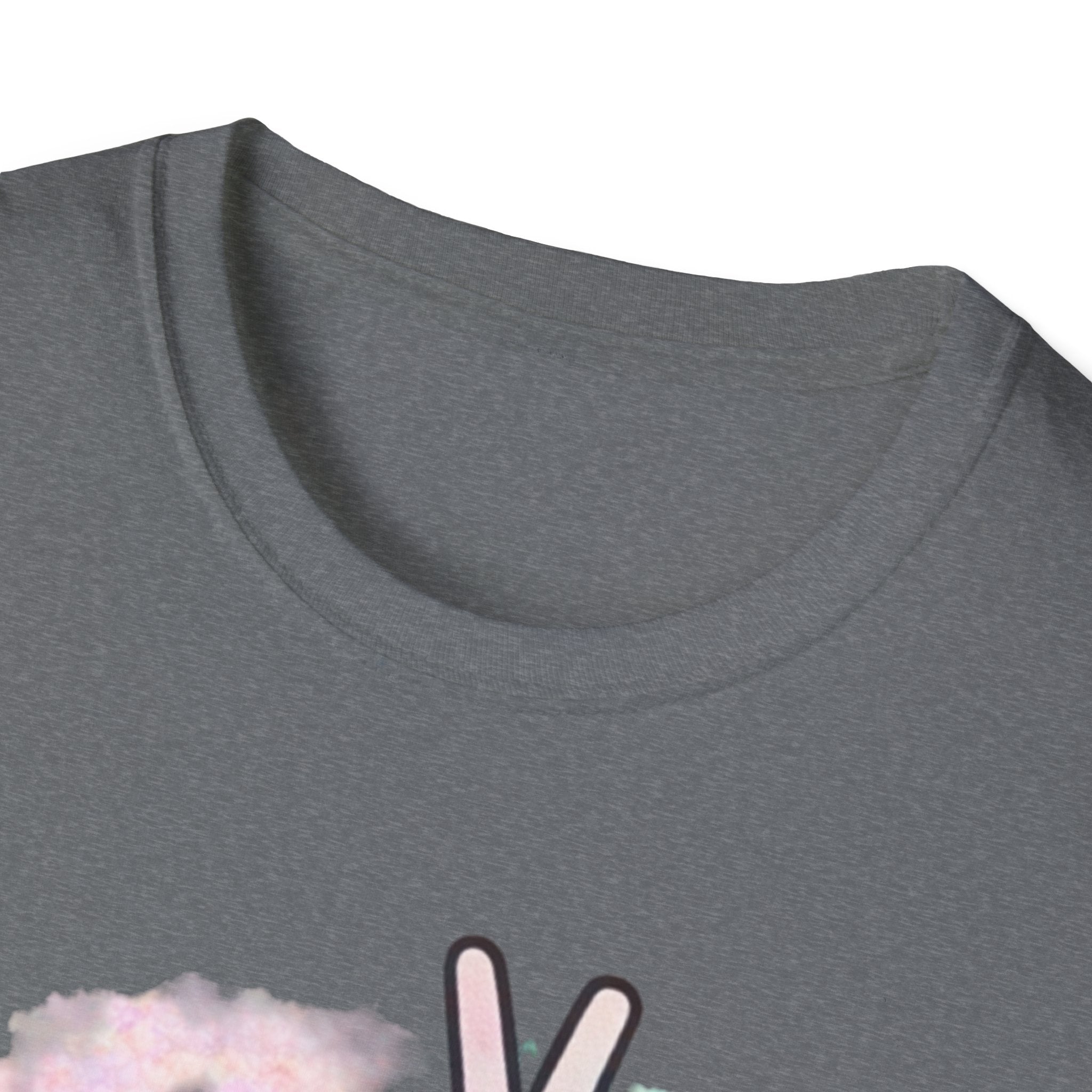 Unbothered Peace Sign T‑Shirt — Colorful Watercolor Graphic Tee