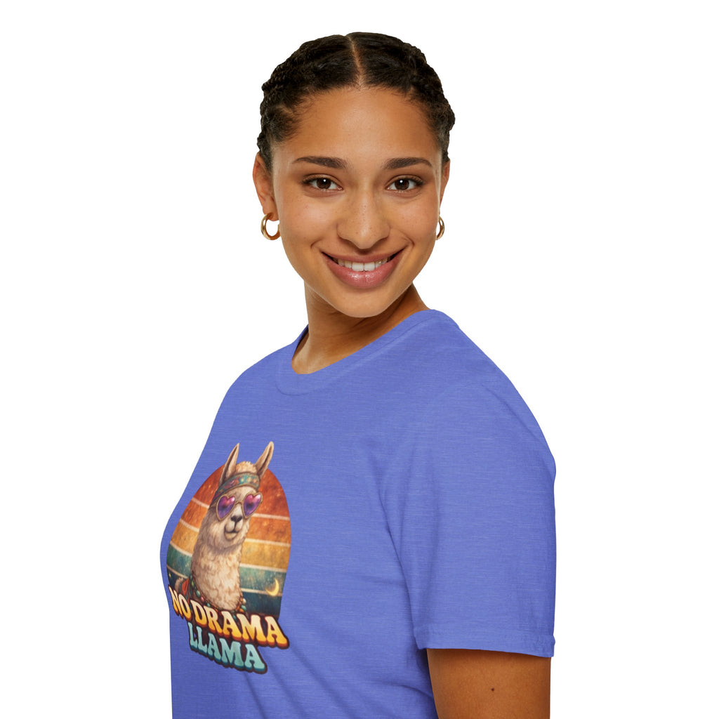 No Drama Llama Unisex Softstyle T-Shirt