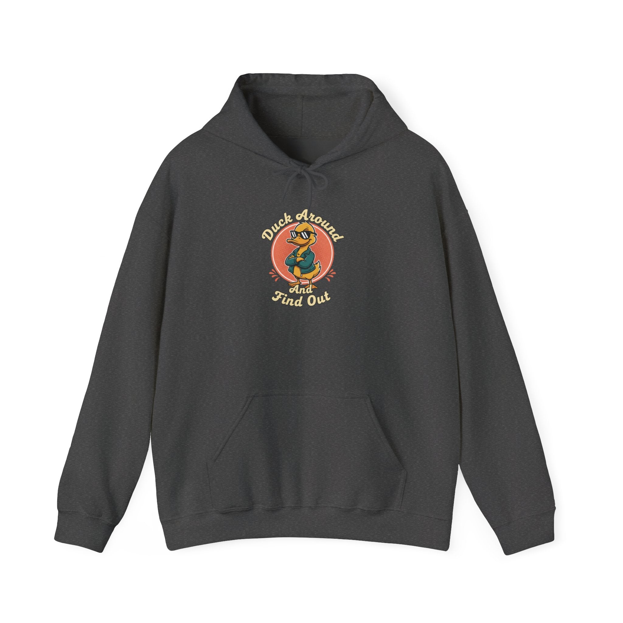 Duck Around and Find Out Hoodie — Funny Duck Graphic Hoodie