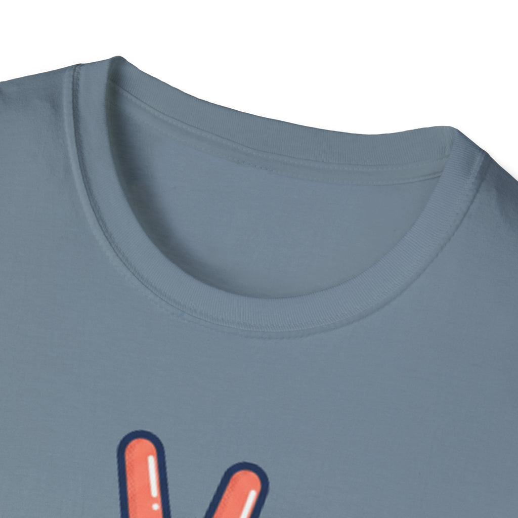 Peace Sign Hand T-Shirt | Retro Vibes, Minimal Graphic