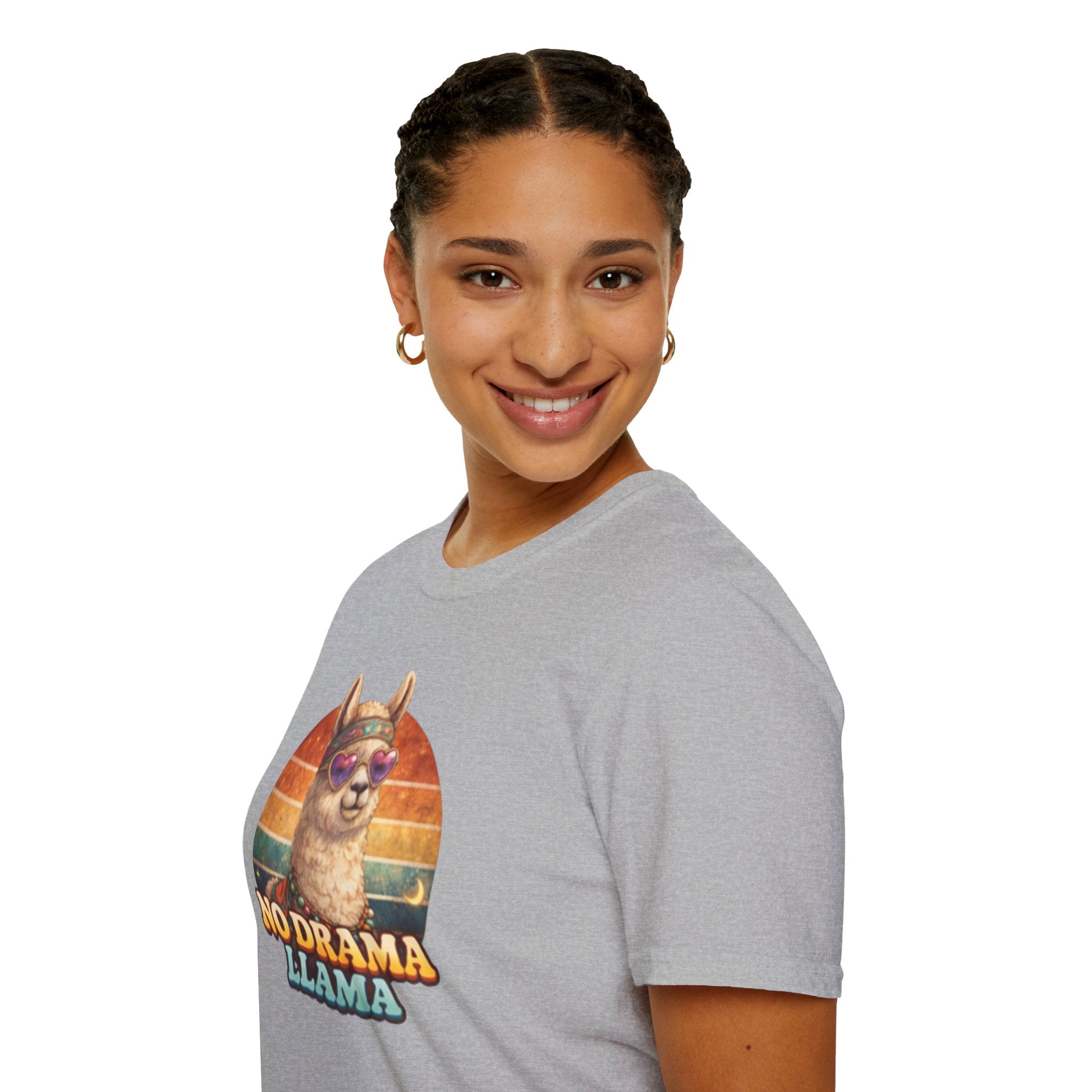 No Drama Llama Unisex Softstyle T-Shirt