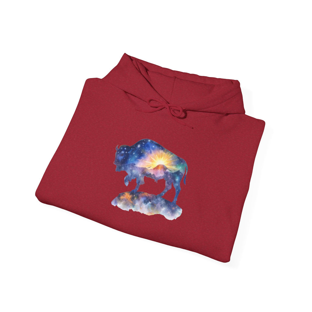 Cosmic Bison Graphic Sweatshirt
