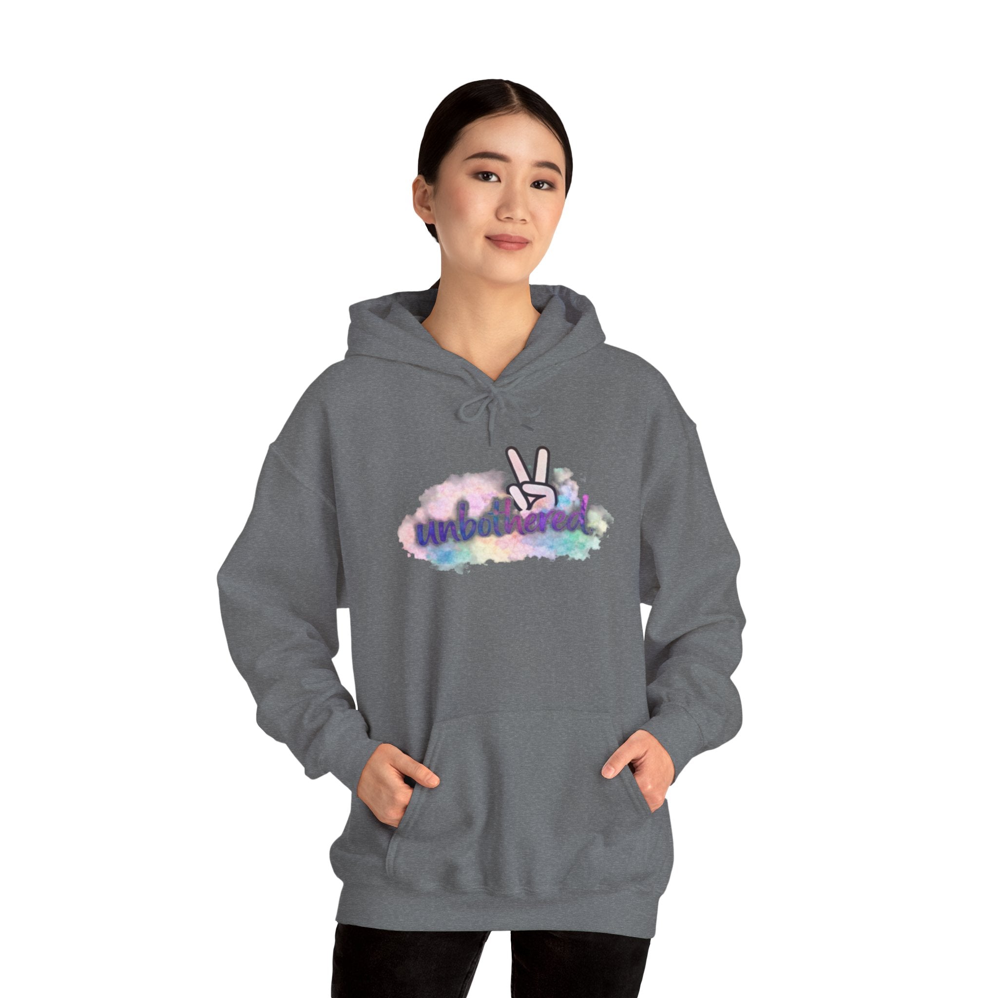 Unbothered Hoodie — Cozy Pullover Sweatshirt for Relaxed Vibes