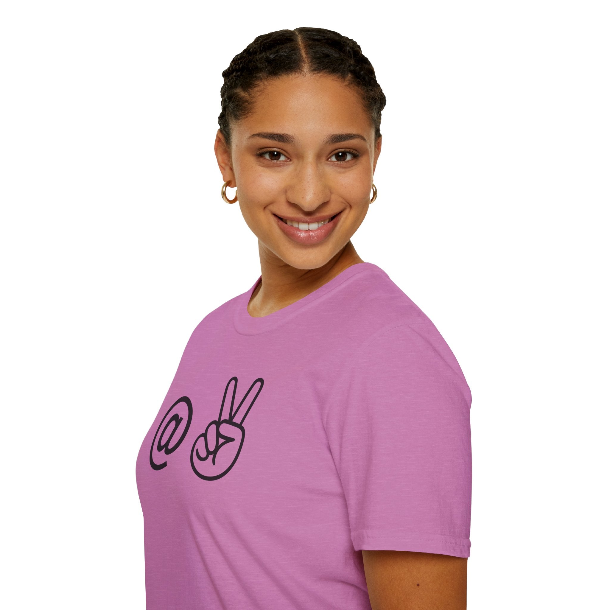 At Peace T-Shirt — Minimalist Graphic Tee