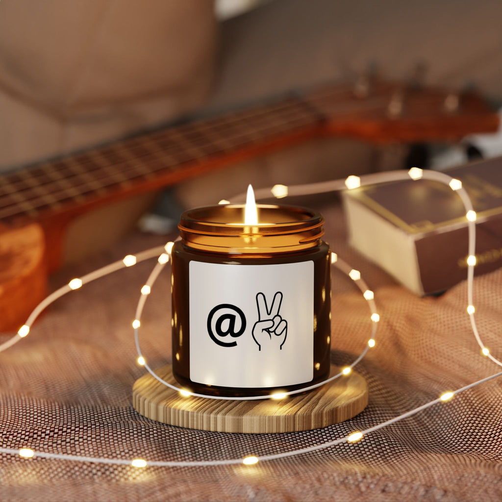 At Peace Amber Jar Soy Candle