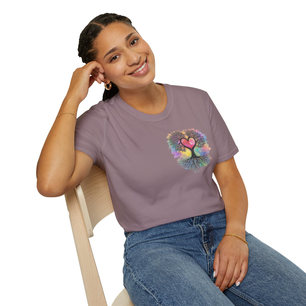 Rainbow Tree of Life Graphic T-Shirt