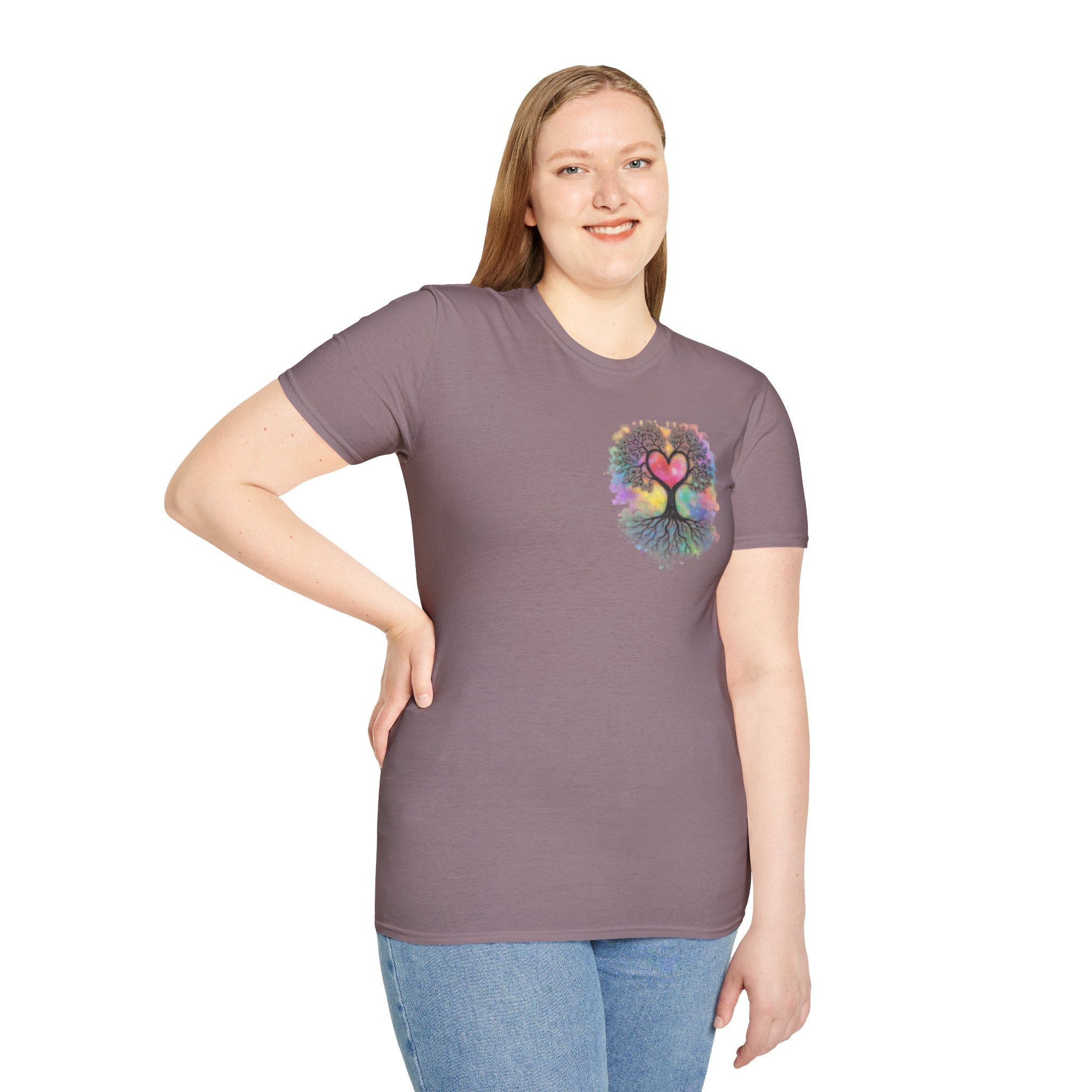 Rainbow Tree of Life Graphic T-Shirt