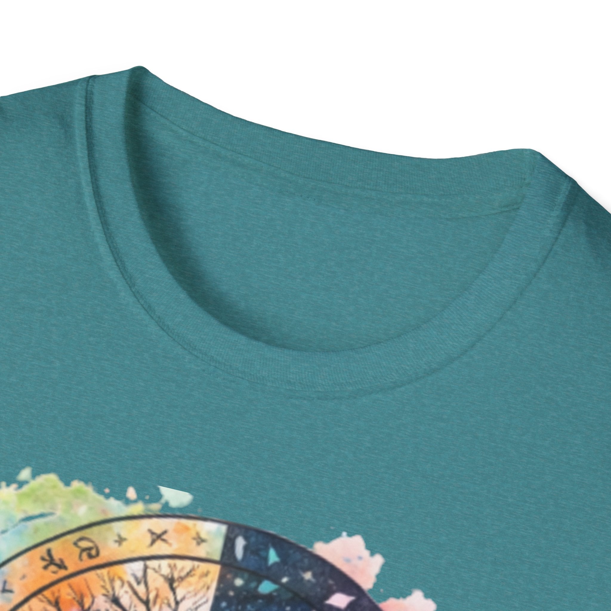 Tree of Life Yin Yang T-Shirt — Watercolor Sun & Moon Graphic Tee