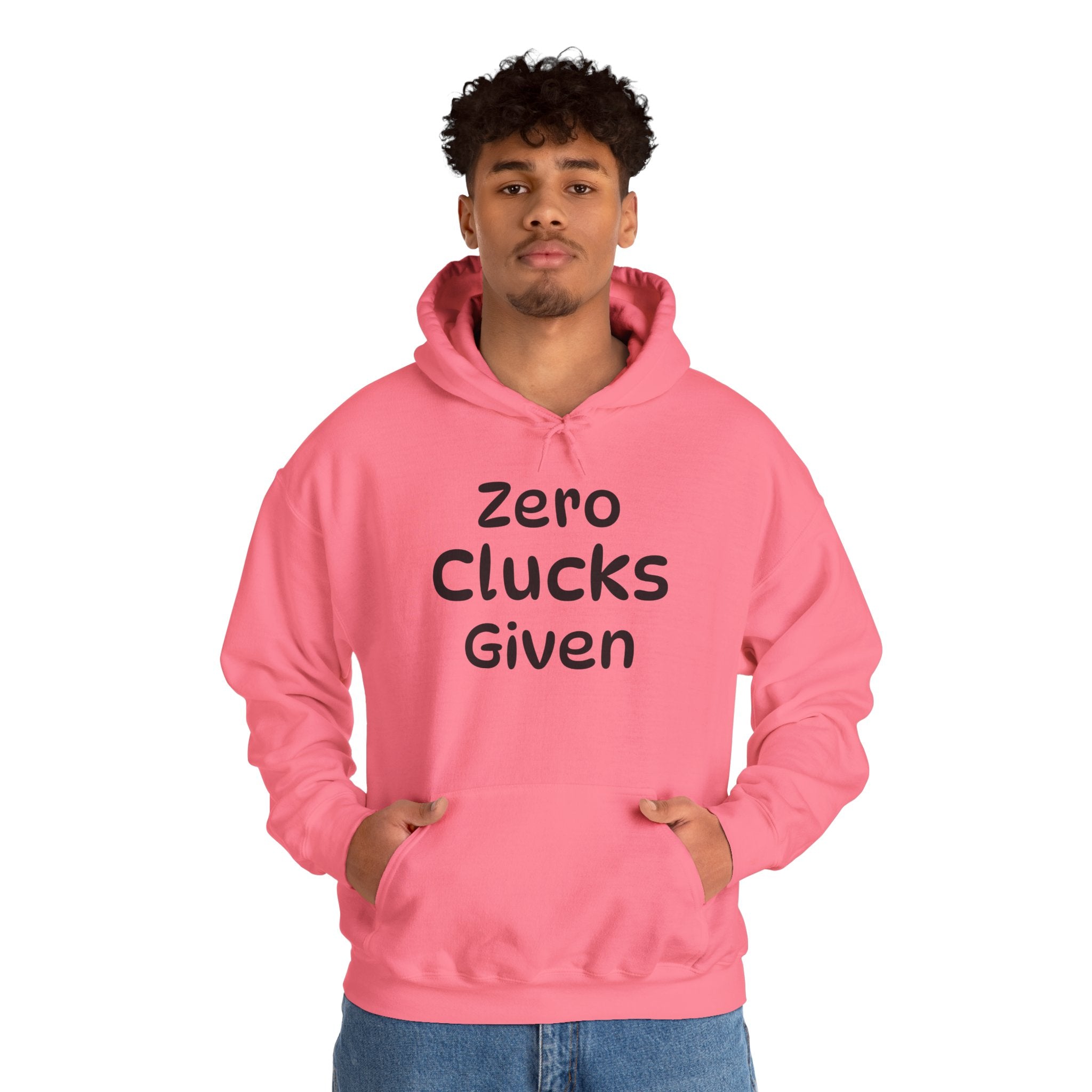 Zero Clucks Given Unisex Heavy Blend™ Hooded Sweatshirt