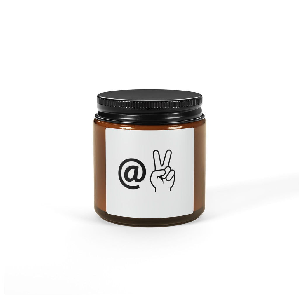 At Peace Amber Jar Soy Candle