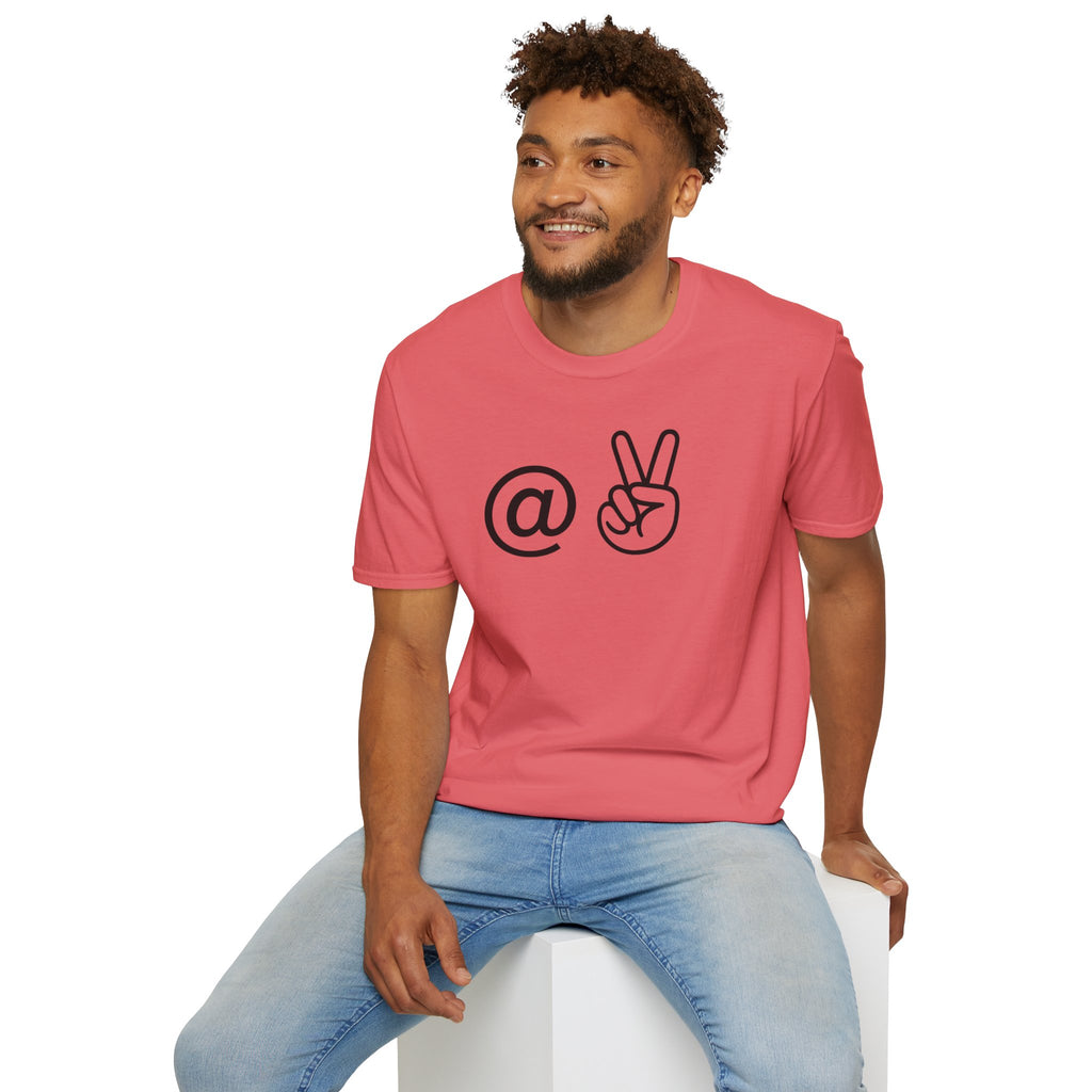 At Peace T-Shirt — Minimalist Graphic Tee