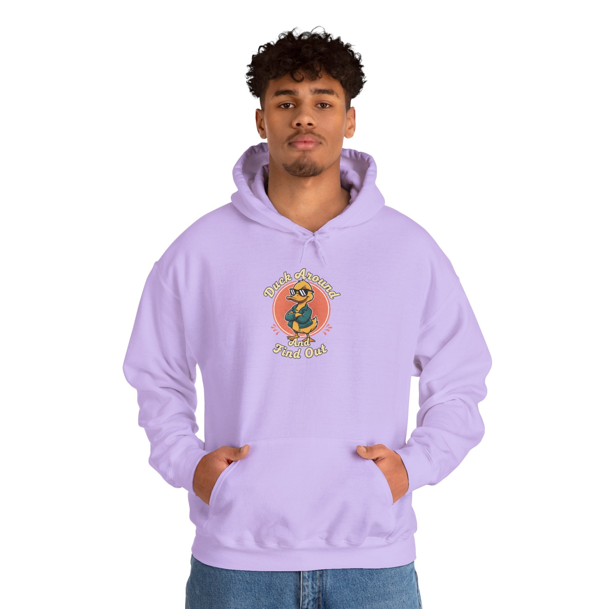 Duck Around and Find Out Hoodie — Funny Duck Graphic Hoodie