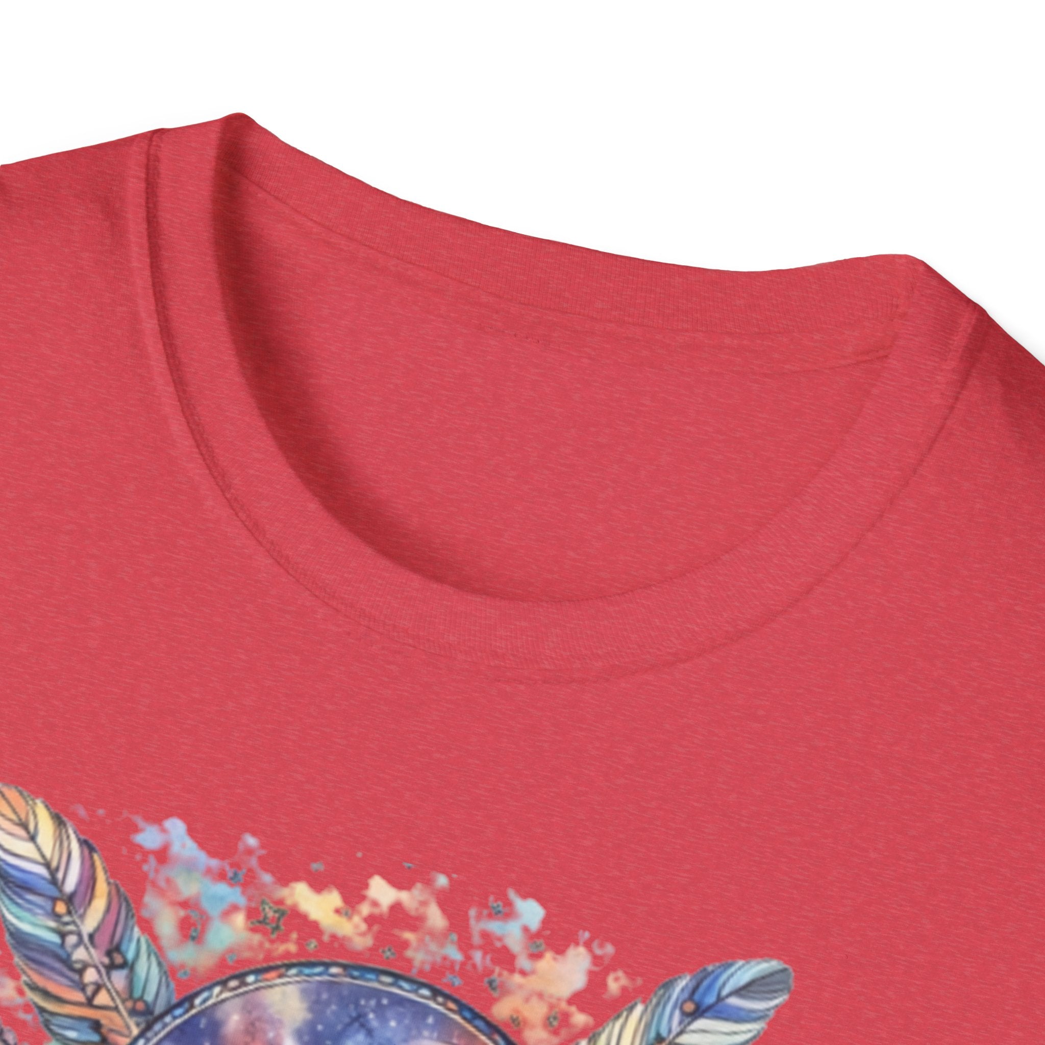Watercolor Dreamcatcher Sunset T-Shirt — Boho Spiritual Tee