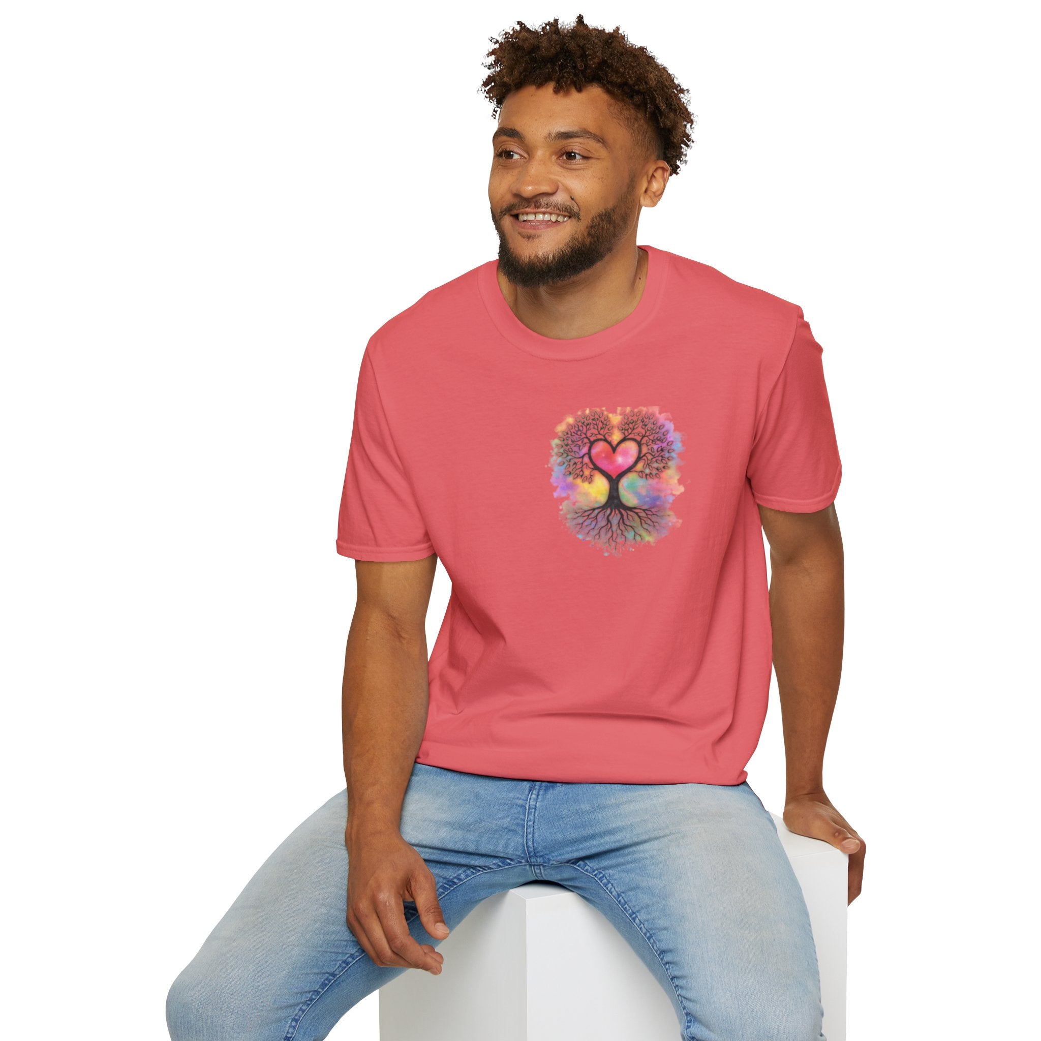 Rainbow Tree of Life Graphic T-Shirt