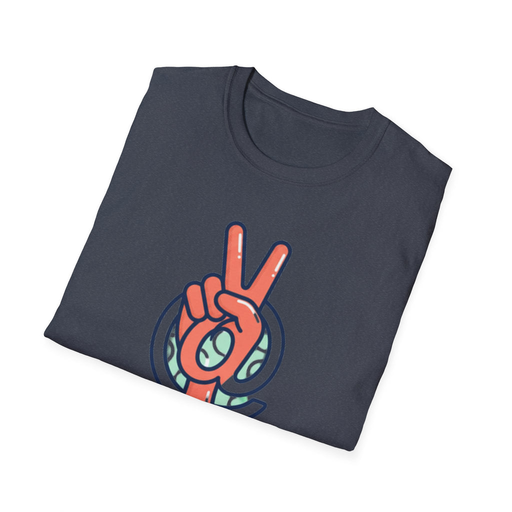 Peace Sign Hand T-Shirt | Retro Vibes, Minimal Graphic