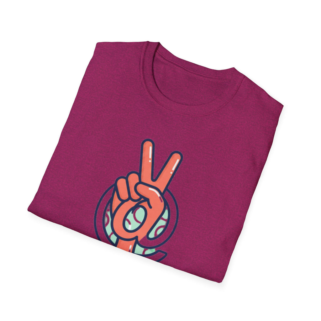 Peace Sign Hand T-Shirt | Retro Vibes, Minimal Graphic