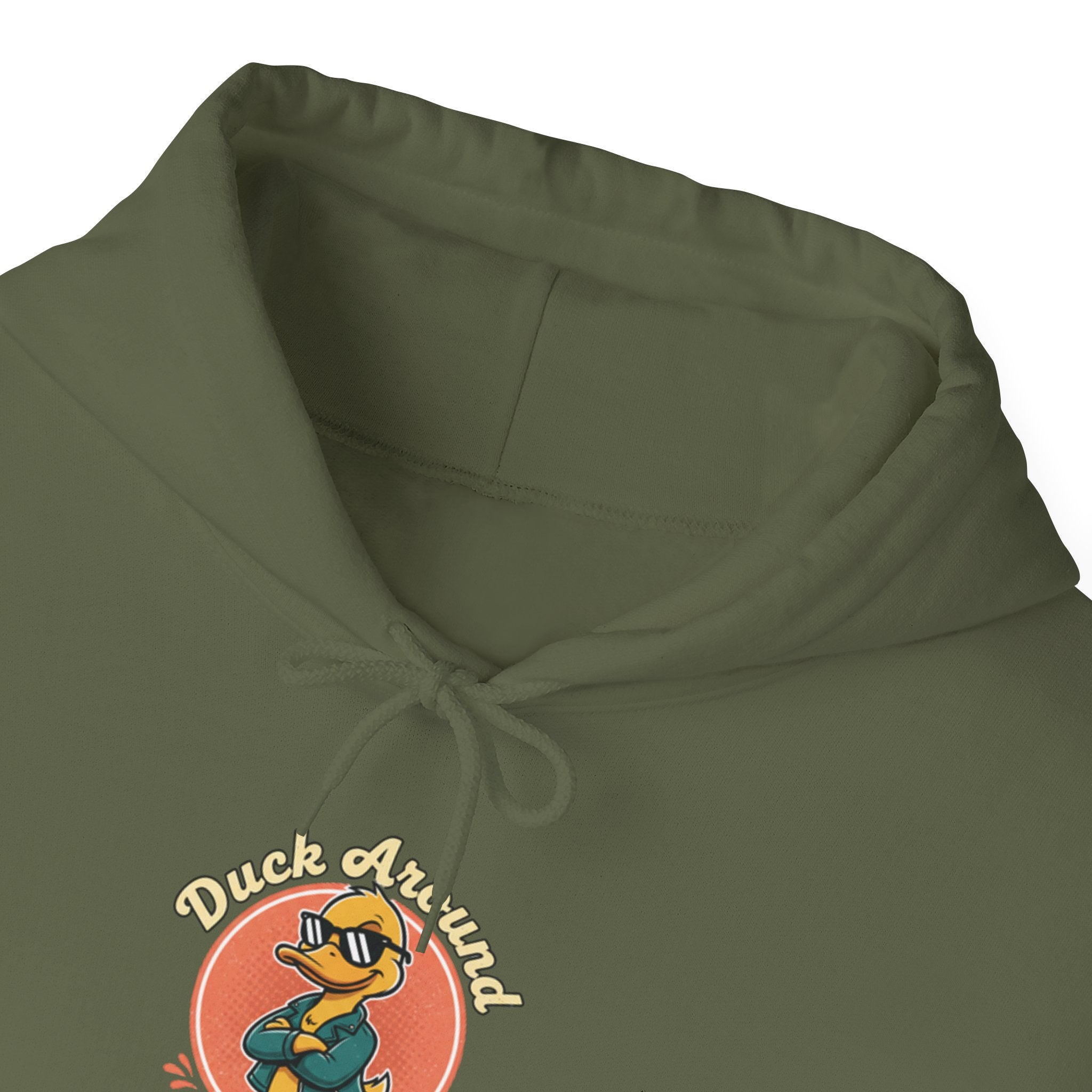 Duck Around and Find Out Hoodie — Funny Duck Graphic Hoodie