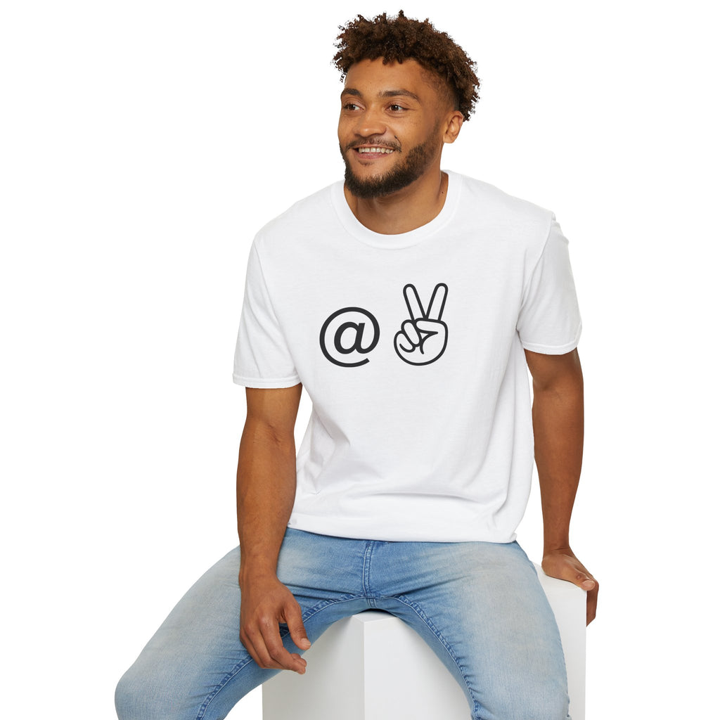 At Peace T-Shirt — Minimalist Graphic Tee