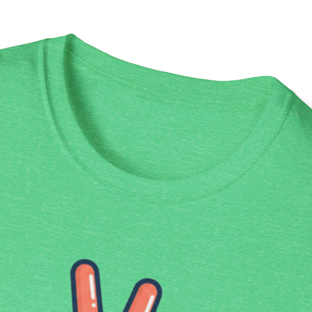Peace Sign Hand T-Shirt | Retro Vibes, Minimal Graphic