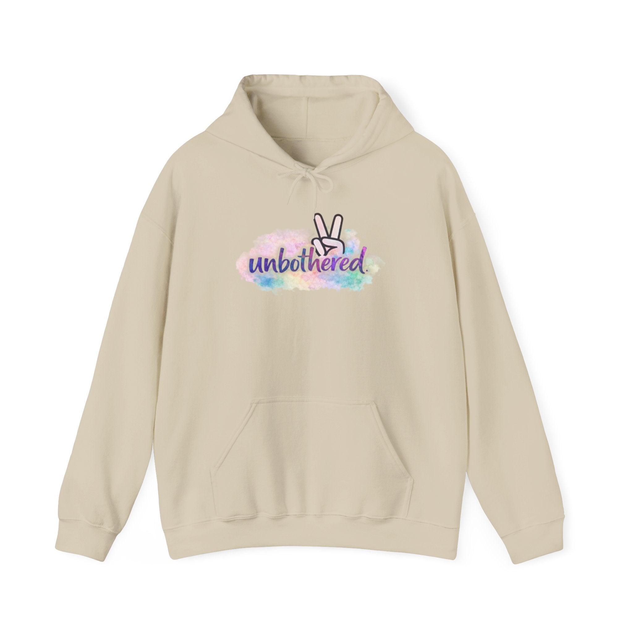 Unbothered Hoodie — Cozy Pullover Sweatshirt for Relaxed Vibes