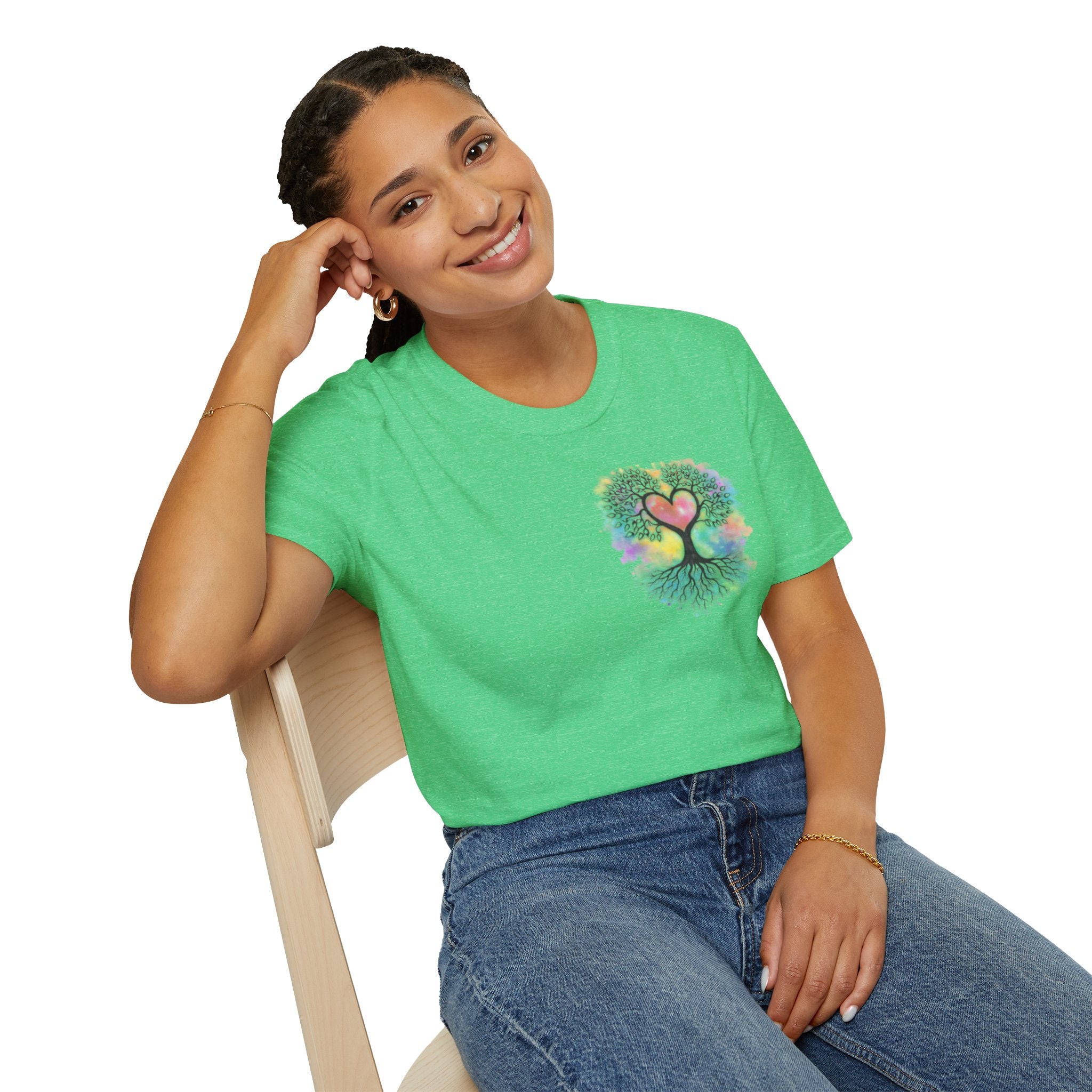 Rainbow Tree of Life Graphic T-Shirt
