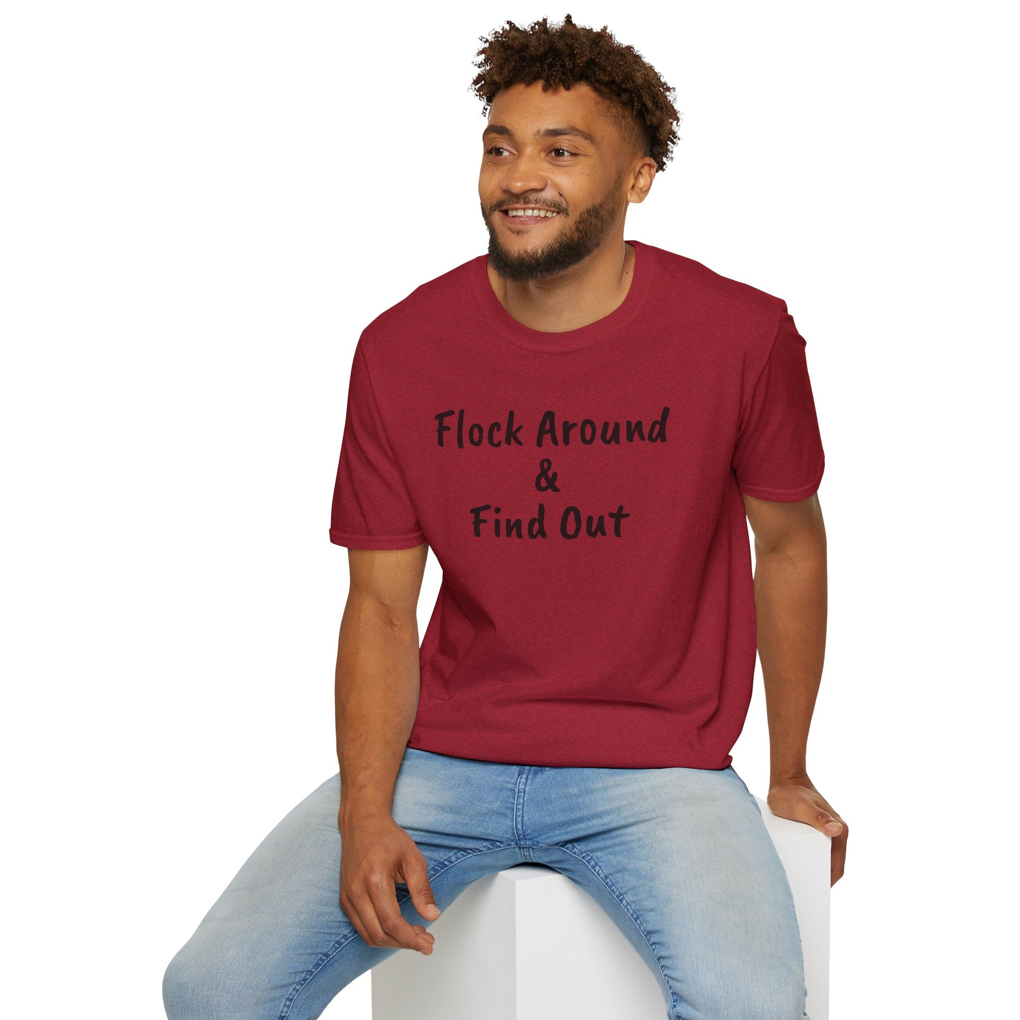 Copy of Flock Around and Find Out — Distressed Embroidered Dad Hat