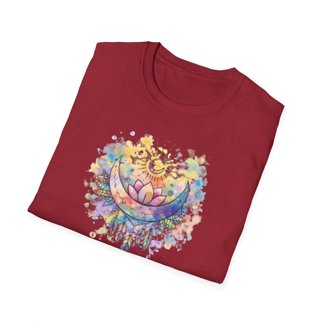 Lotus Dreamcatcher Watercolor T-Shirt — Sun & Feather Spiritual Tee