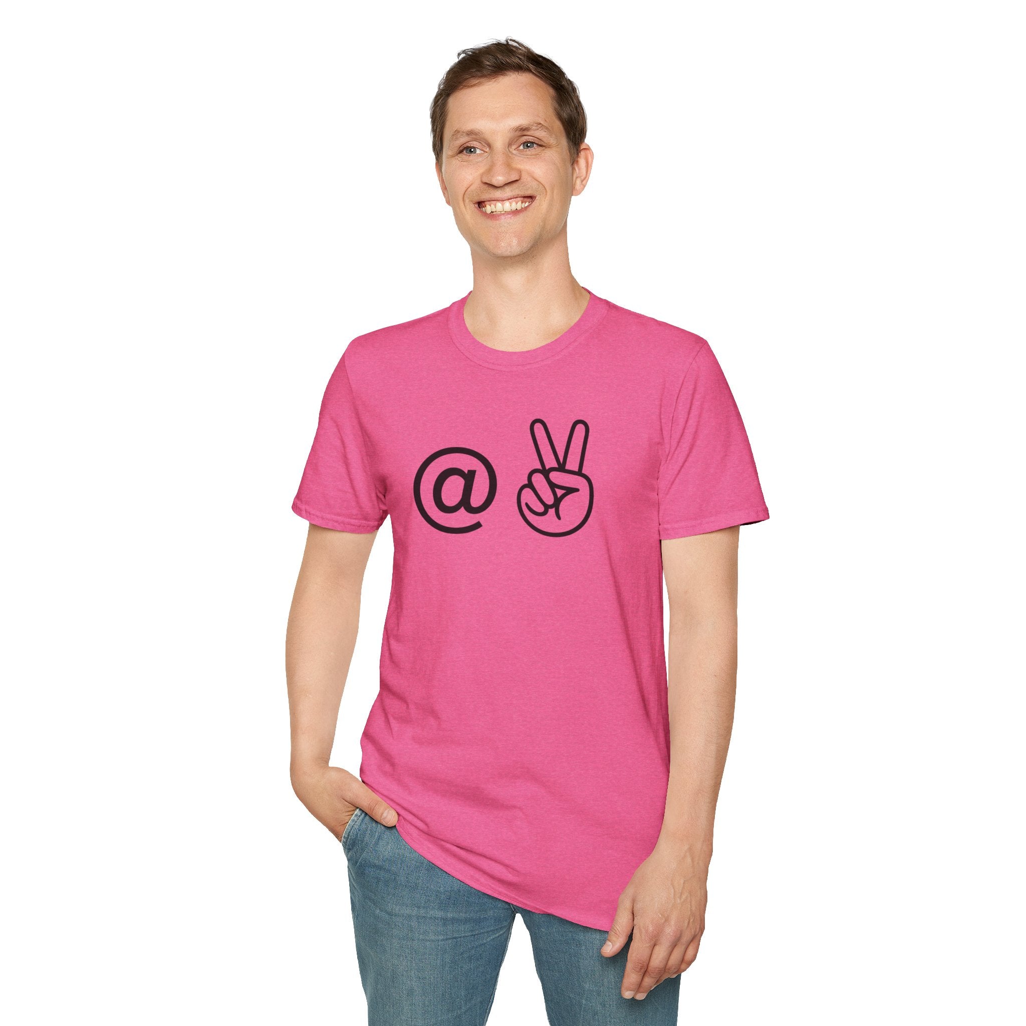 At Peace T-Shirt — Minimalist Graphic Tee