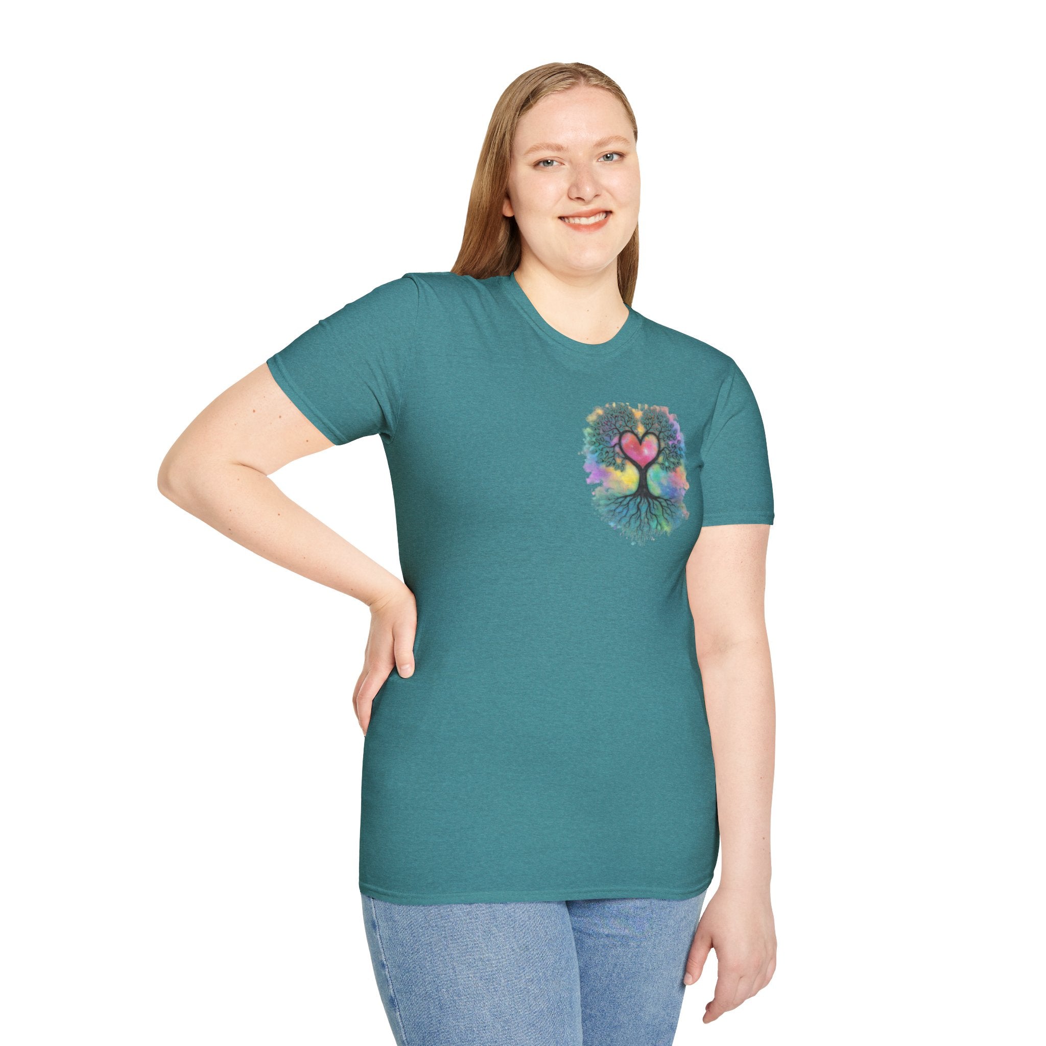 Rainbow Tree of Life Graphic T-Shirt