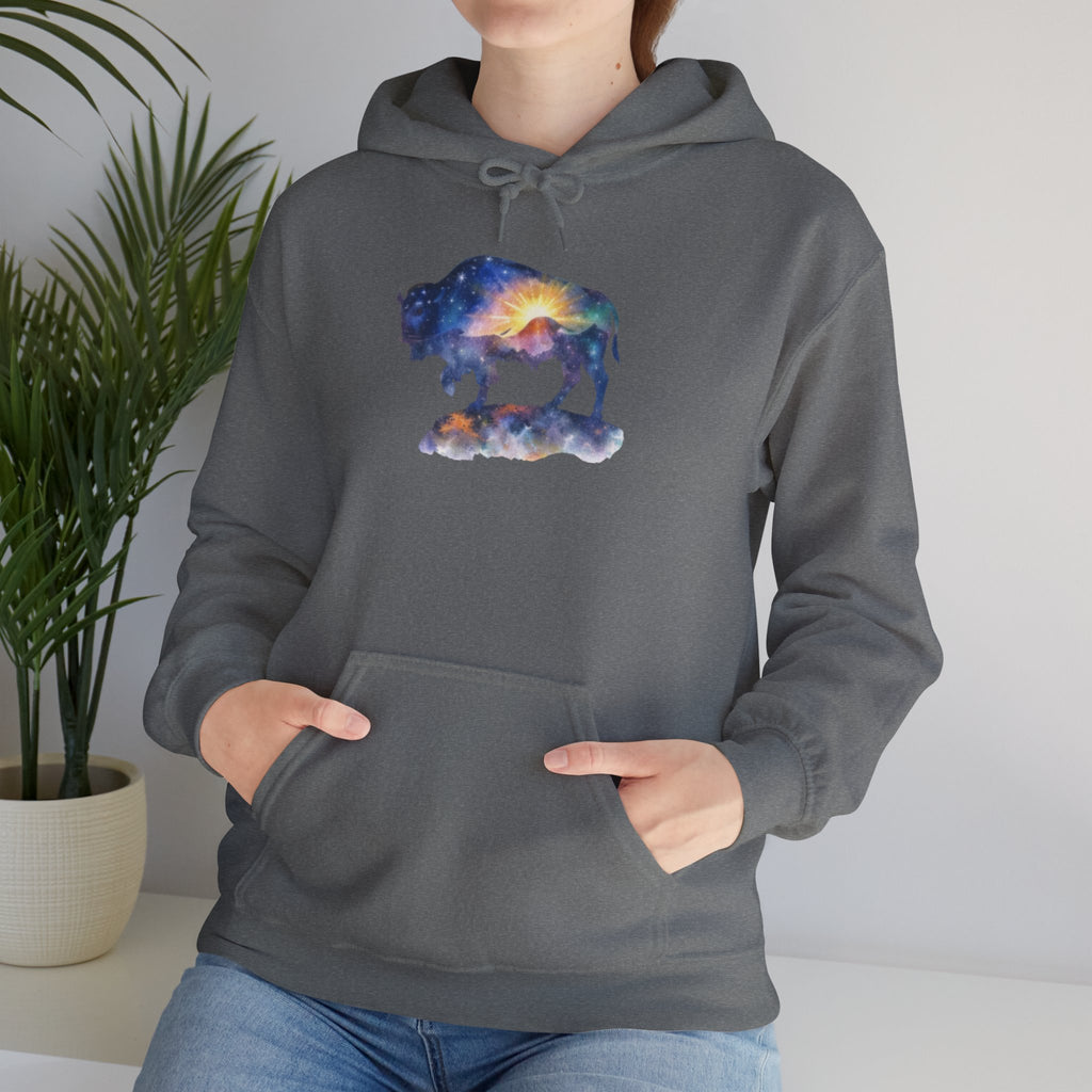 Cosmic Bison Graphic Sweatshirt