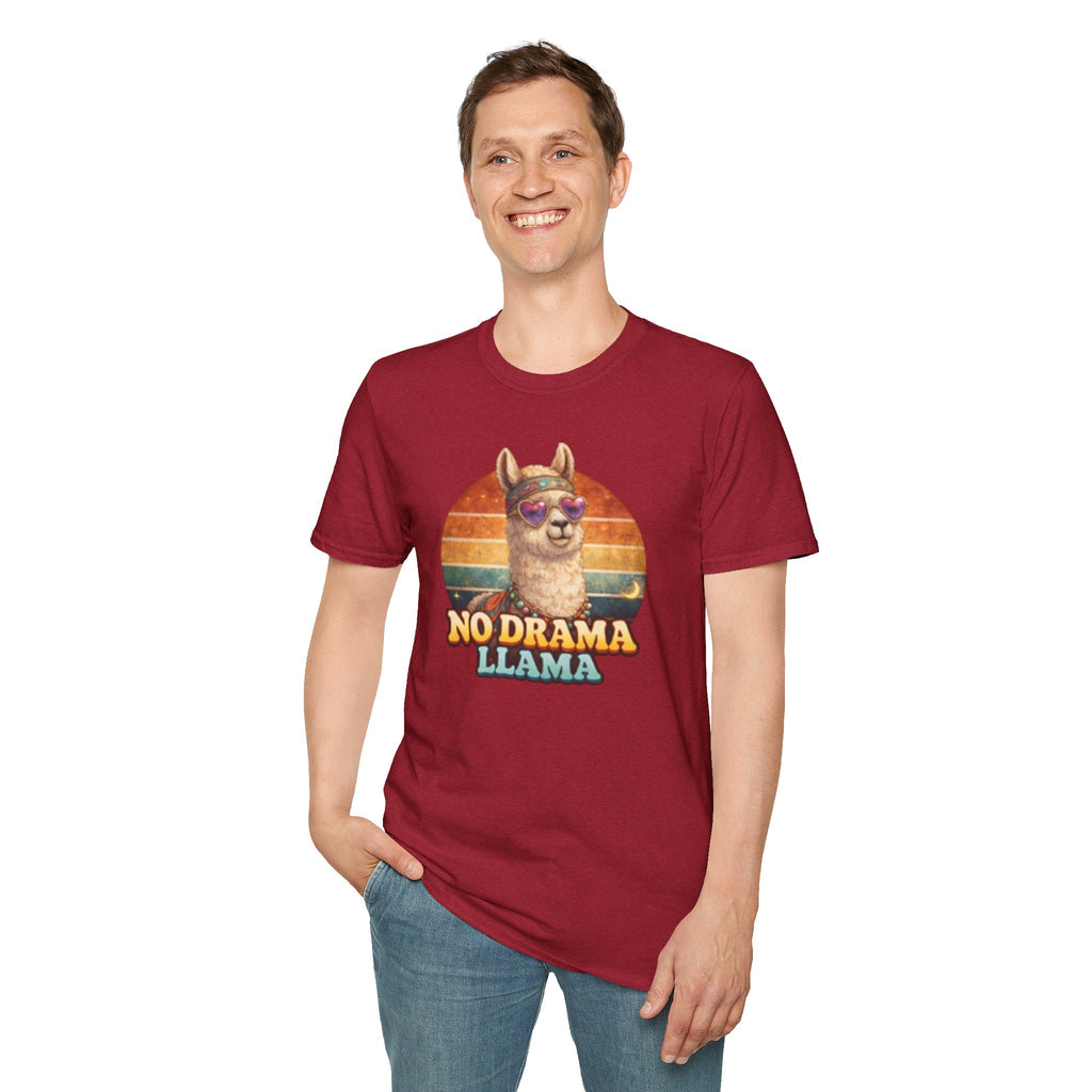 No Drama Llama Unisex Softstyle T-Shirt