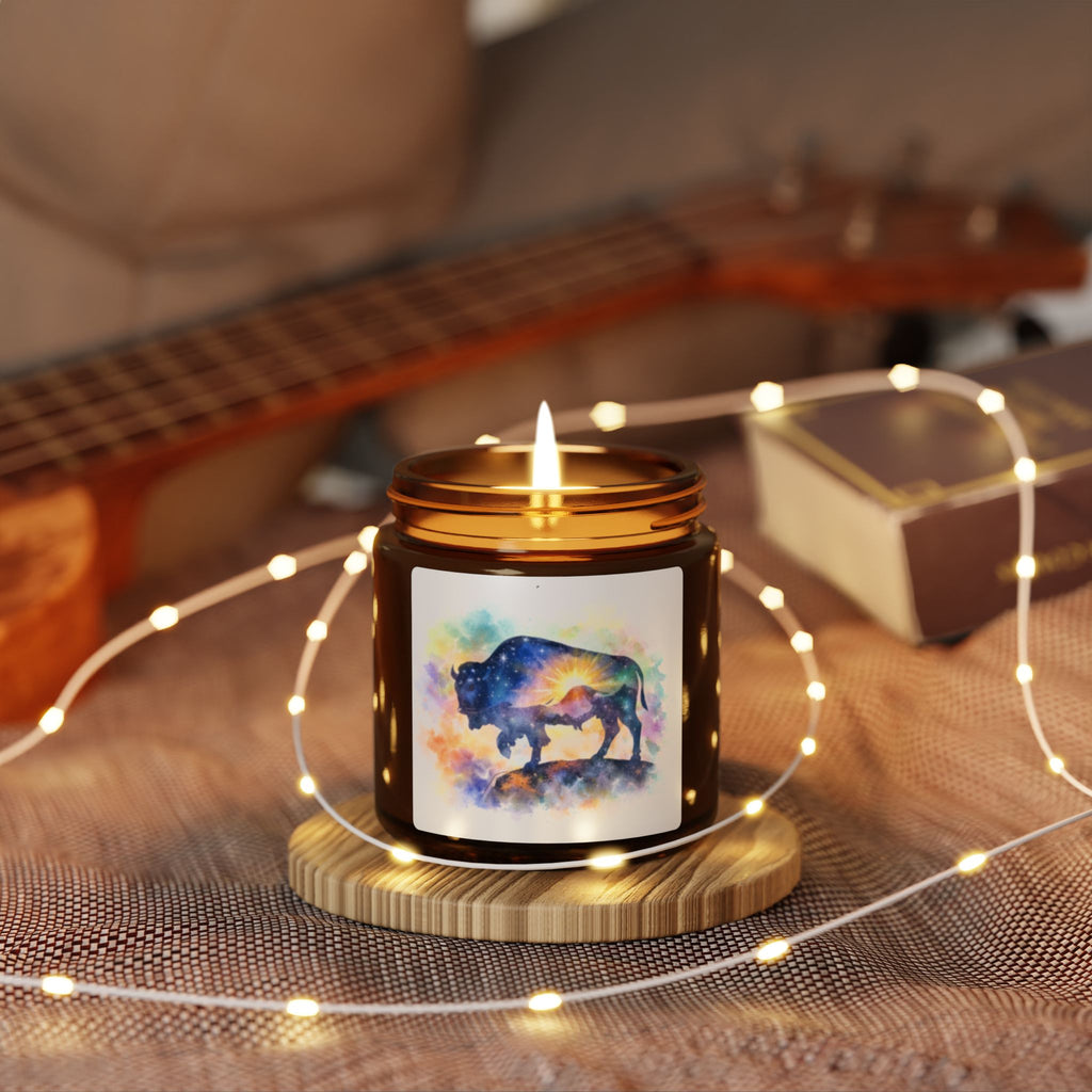 Cosmic Buffalo Candle | Amber Jar Soy Candle