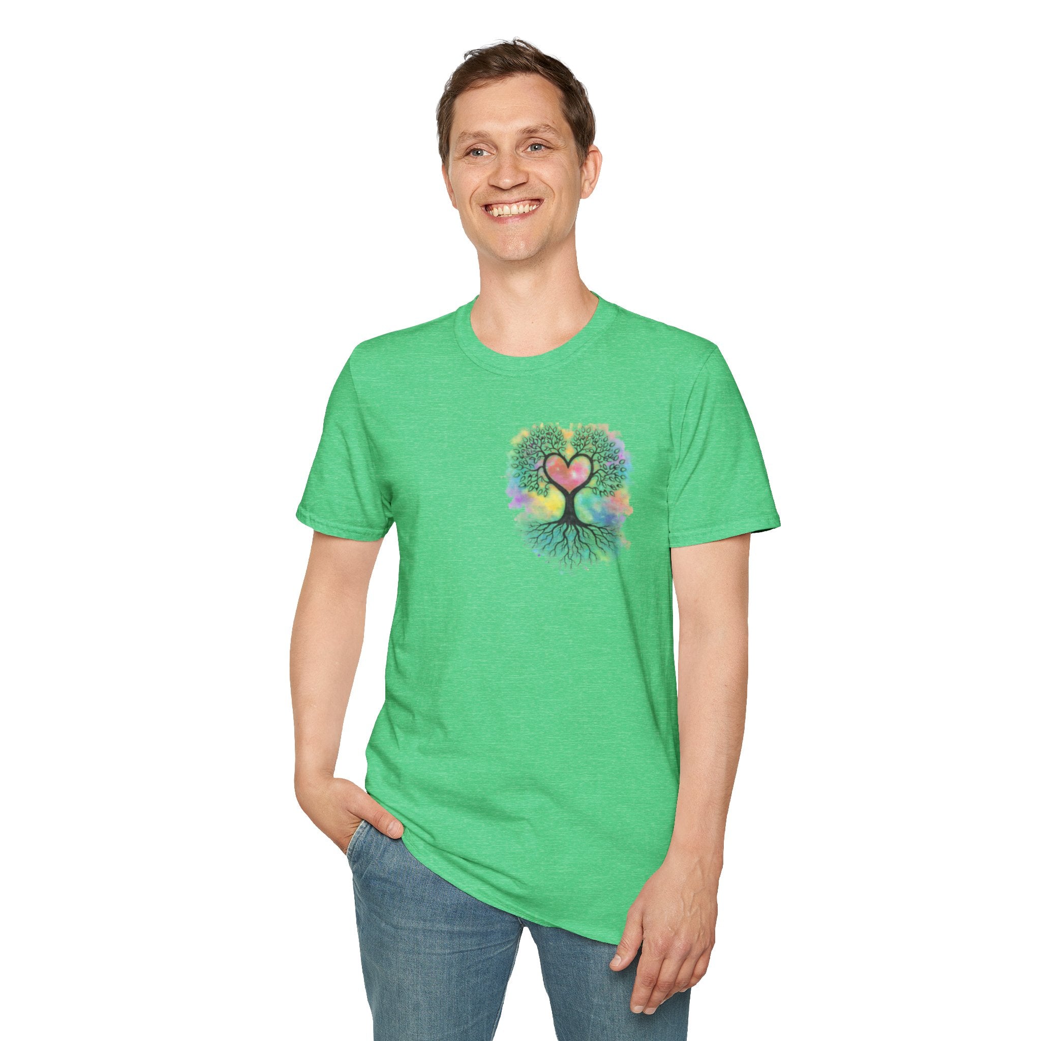 Rainbow Tree of Life Graphic T-Shirt